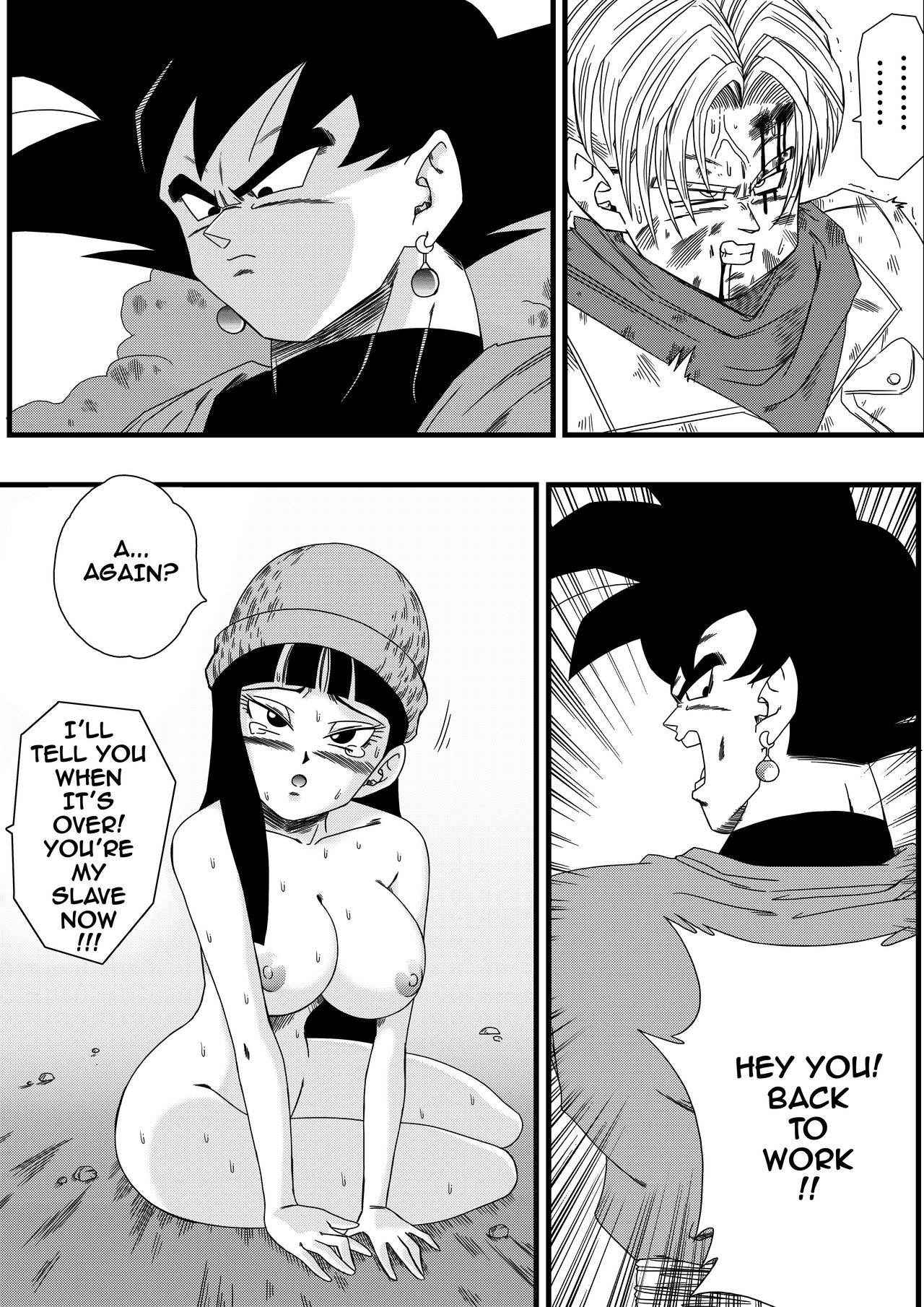 [Yamamoto] Black, Mirai no Hero o Taosu! Teisou na Kanojo ga Gisei ni! | BLACK DEFEATS THE HERO OF THE FUTURE! THE SACRIFICE OF THE FAITHFUL BRIDE! (Dragon Ball Super) [English]