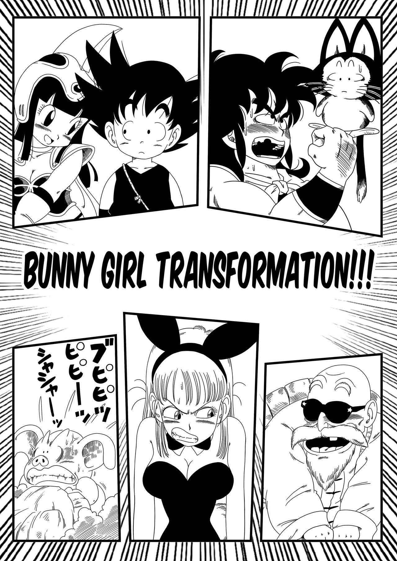 [Yamamoto] Bunny Girl Transformation (Dragon Ball) [English]