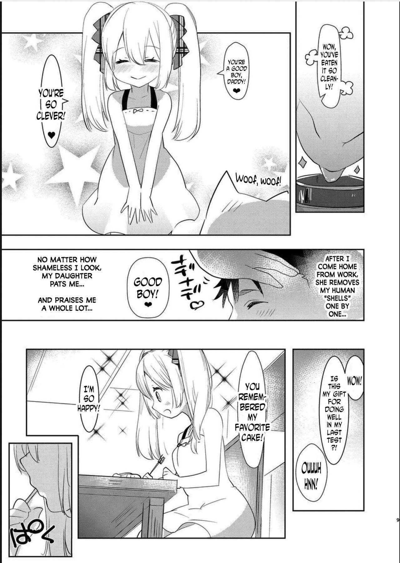 (Futaket 12.5) [Aimaitei (Aimaitei Umami)] Yoiko no Futanari Gyaku Anal Manga "Papa to Asobou!" | Futanari Anal Manga for Good Children: "Play with Daddy!" [English] [N04h]