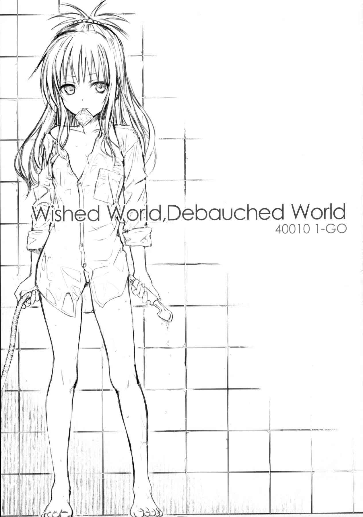 (C91) [40010 1-GO (40010Prototype)]  Wished World, Debauched World  (To LOVE-Ru) [Chinese] [無邪気漢化組]