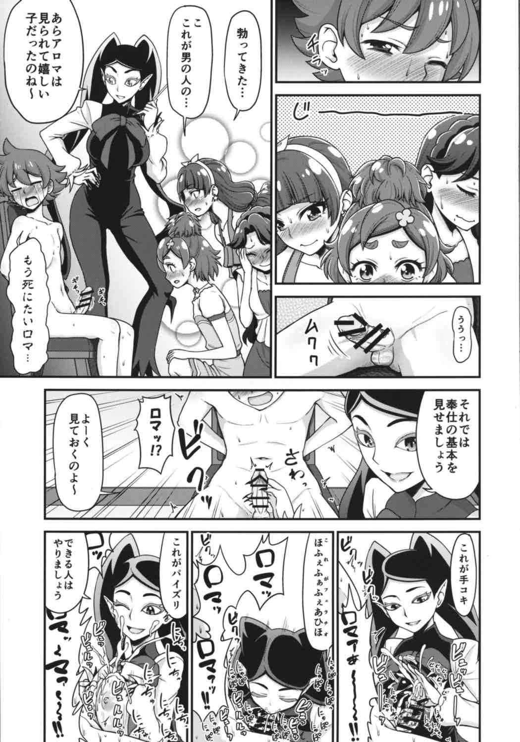 (C88) [Koppun (Hone)] Go! Kirakira Princess Lesson! (Go! Princess PreCure)