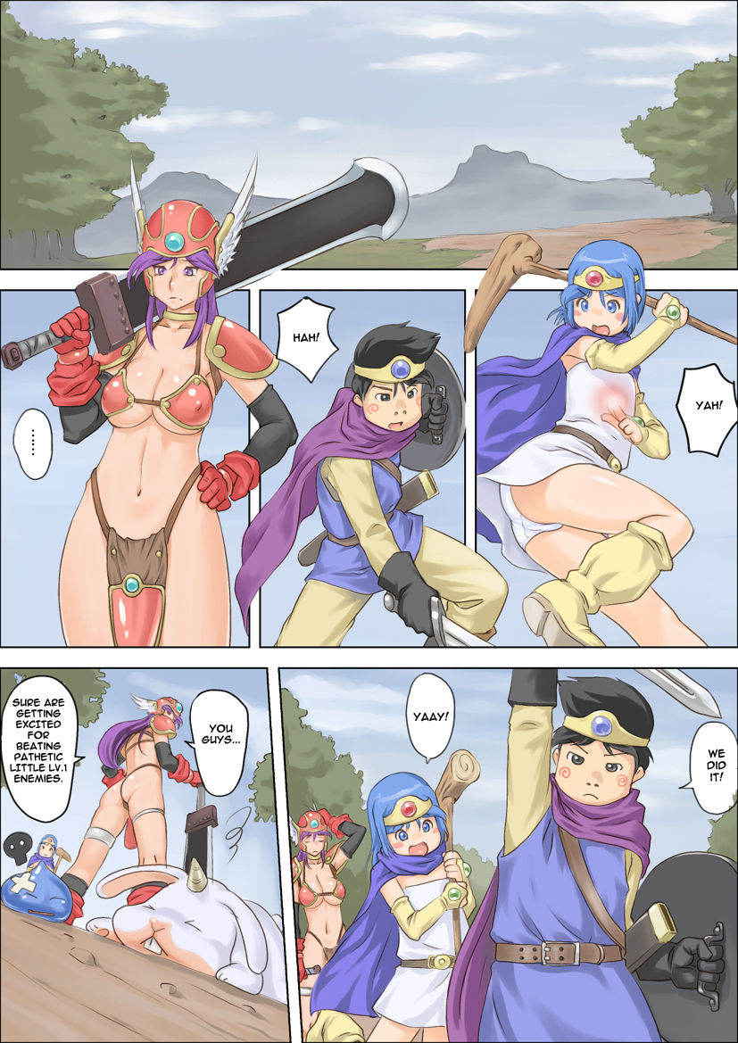 [Makouchin (Makochin)] Yuusha Dekachin ~ Ero Monster o Seisu ~ | Big Dicked Hero ~ Defeats the Perverted Monsters ~ (Dragon Quest III) [English] [JashinSlayer]