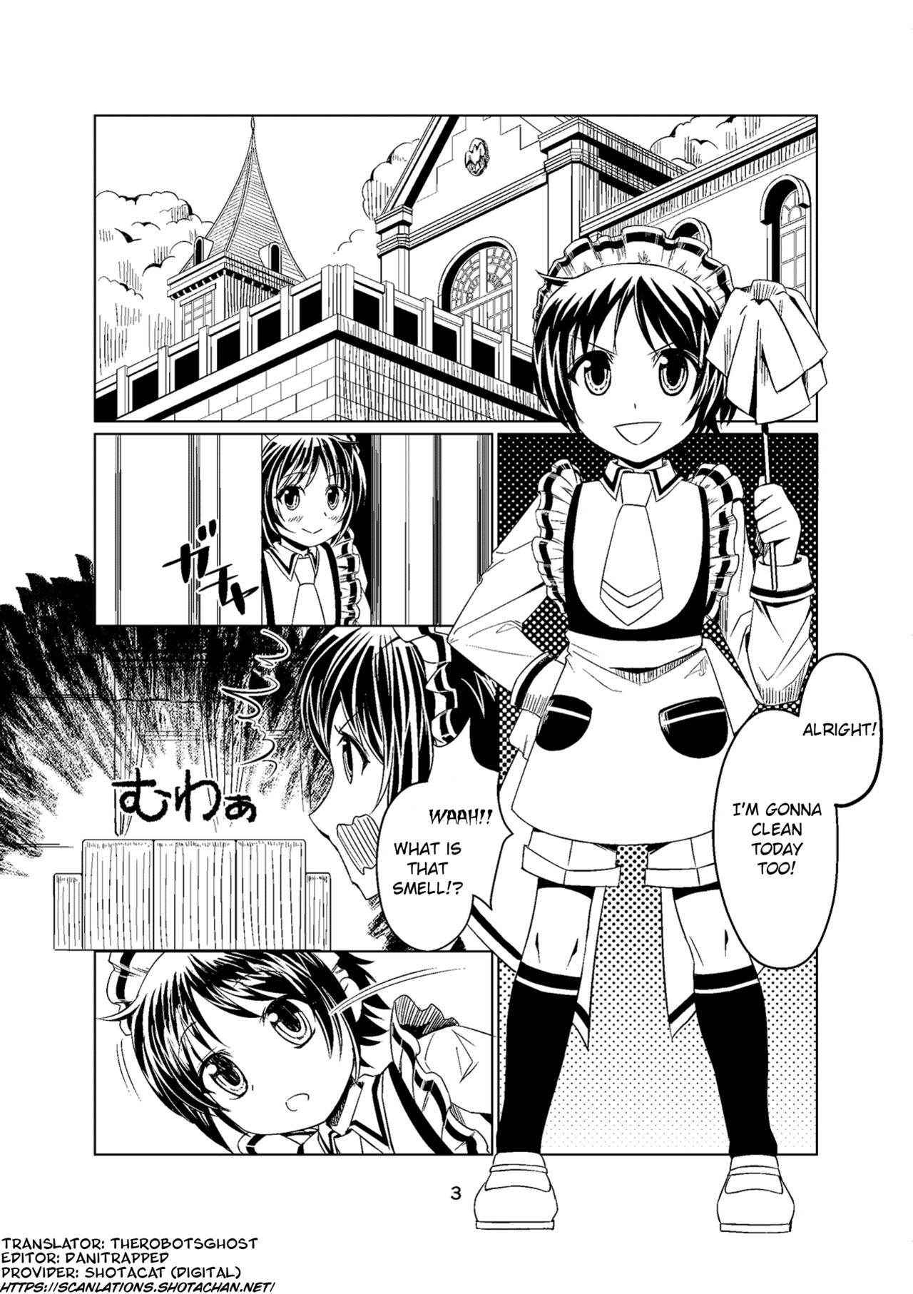 [Getsuyoubi no Brenda (Peat Lock)] Shounen wa Okuchi de Osoujishinai! (Shounen Maid) [English] {Shotachan} [Digital]