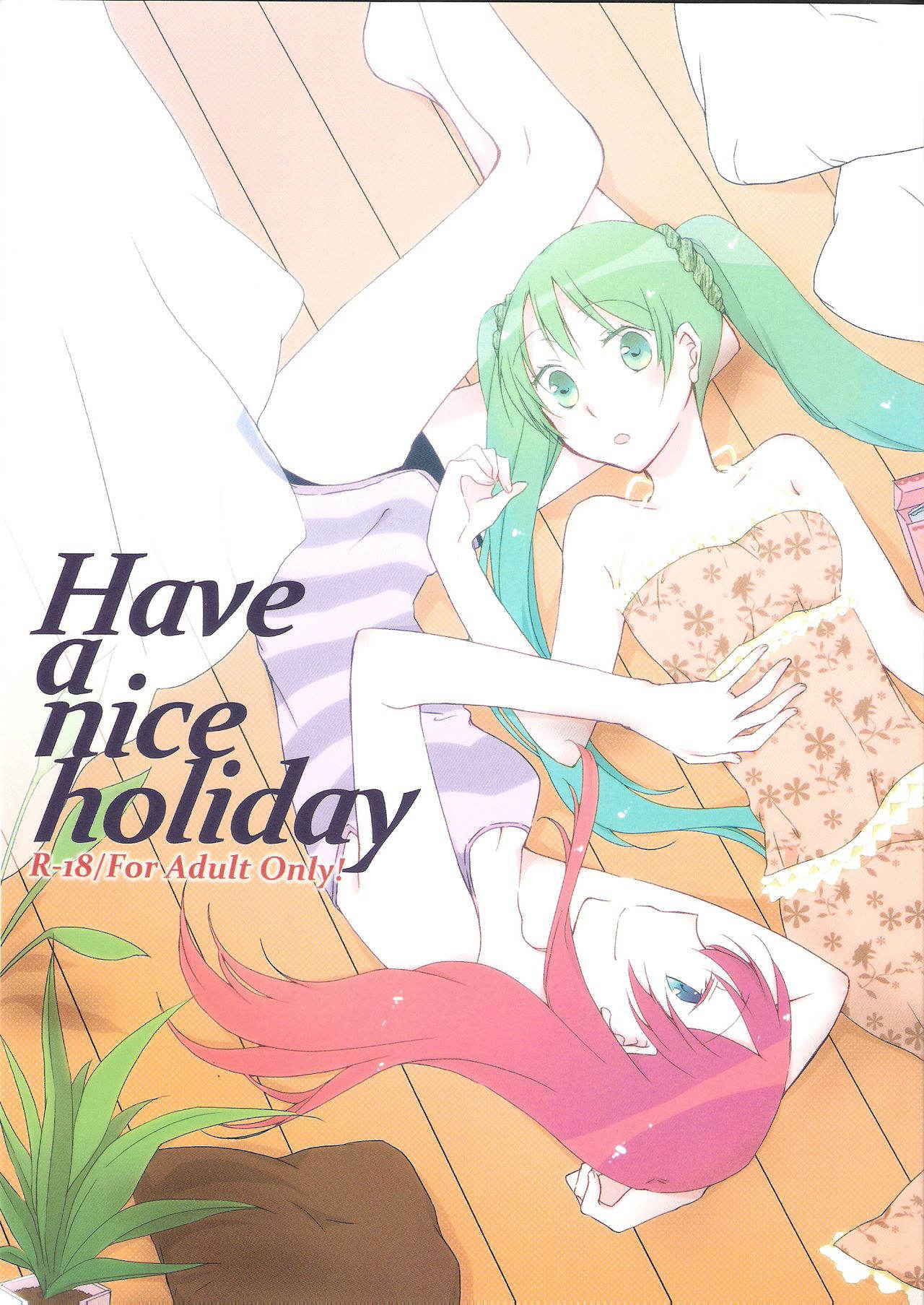 (C84) [Niratama (Sekihara, Hiroto)] Have a nice holiday (VOCALOID) [English] [Heavenchai]