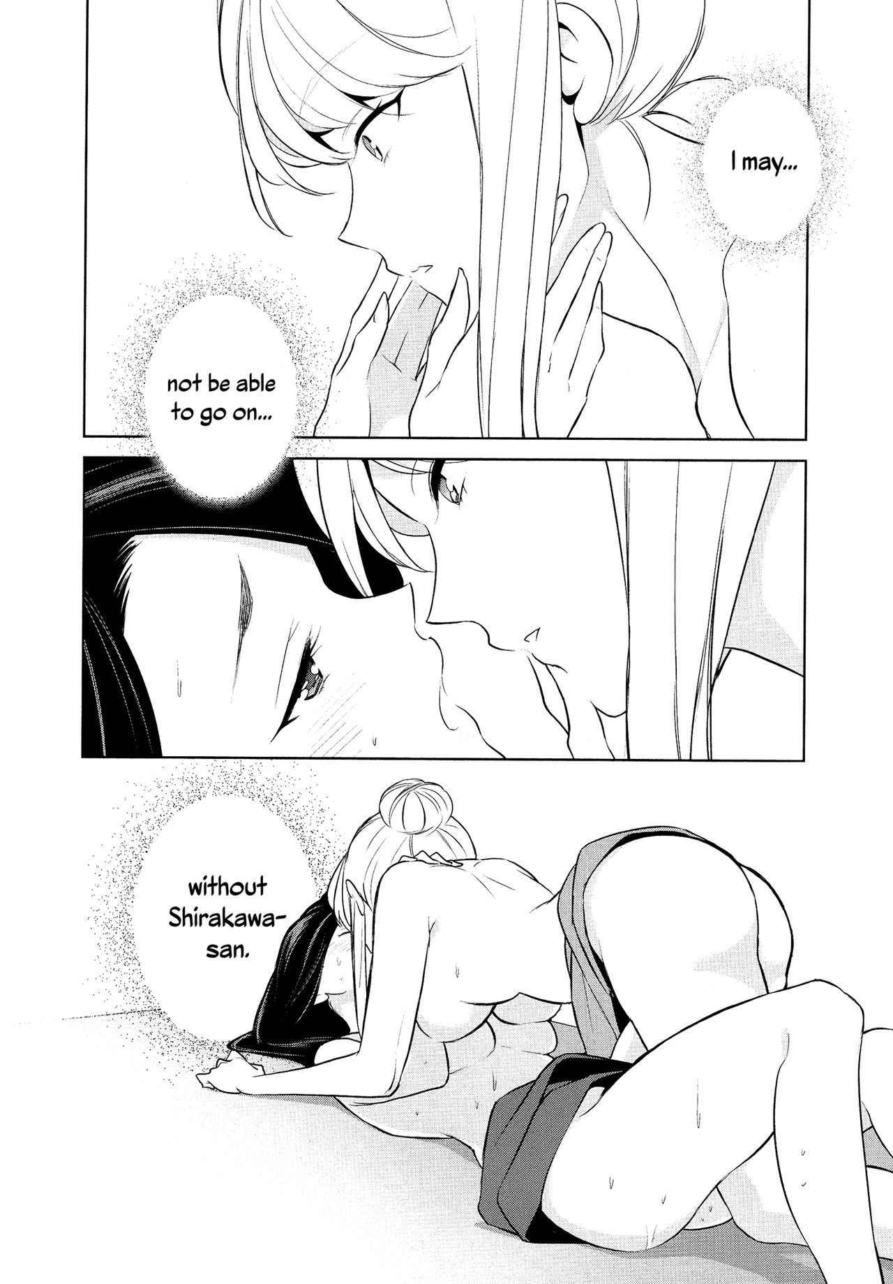 [Comaku] Anmari Sono Ki ni Sasenai de | Don't Make Me So Turned On. Ch. 3 (L Girls 03) [English] [Yuri-ism]