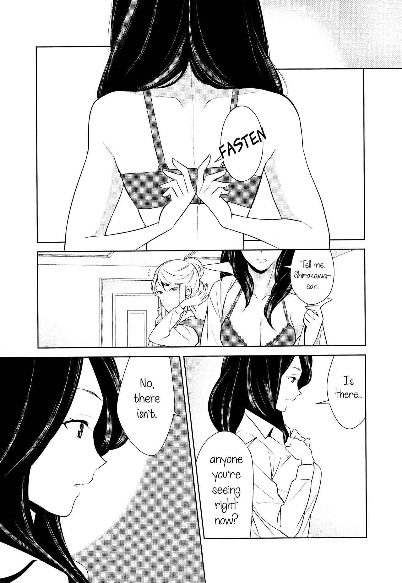 [Comaku] Anmari Sono Ki ni Sasenai de | Don't Make Me So Turned On. Ch. 3 (L Girls 03) [English] [Yuri-ism]