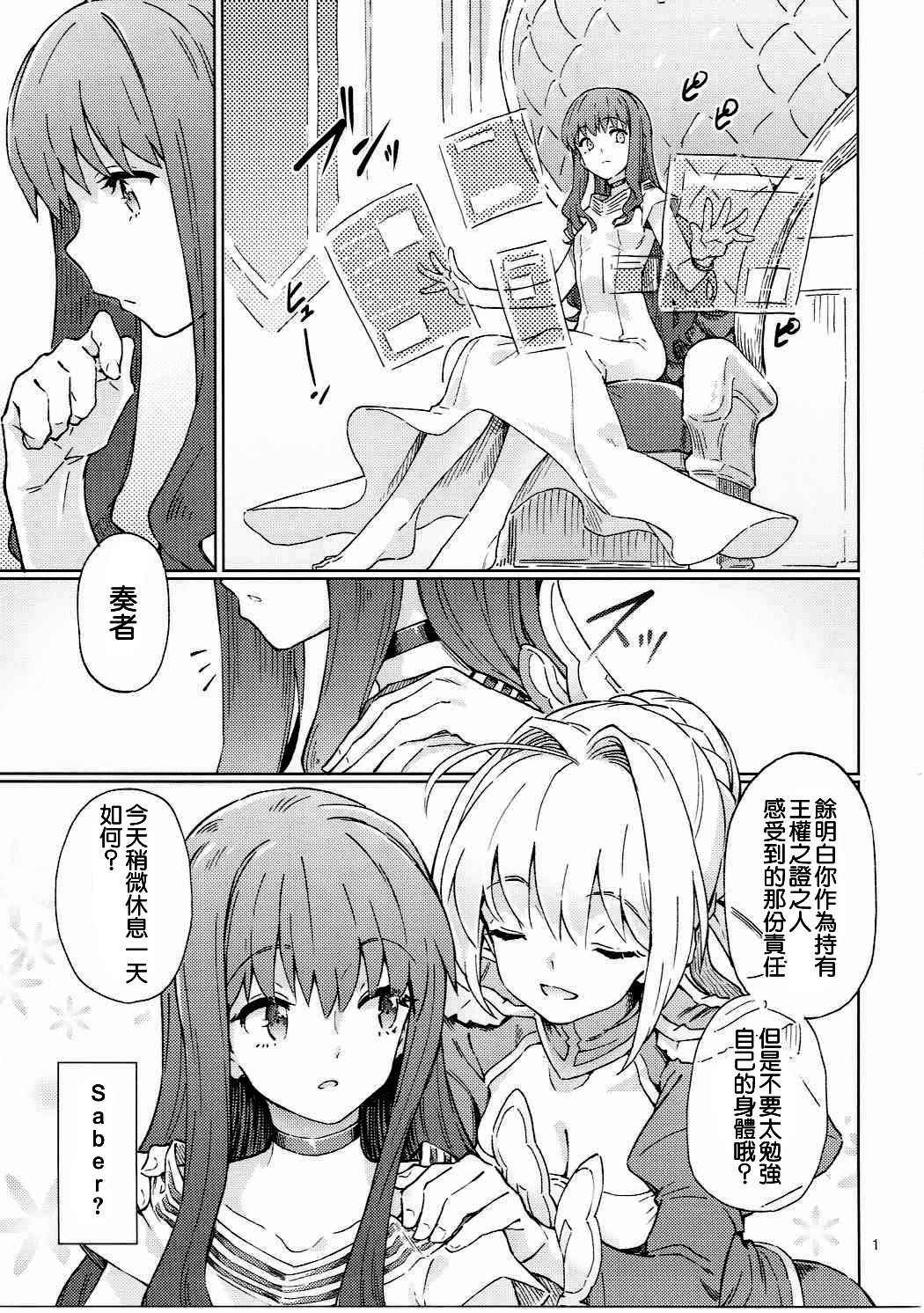 (COMIC1☆11) [Gokusaishiki (Aya Shachou)] Koutei Tokken sEXtella (Fate/EXTELLA) [Chinese] [沒有漢化]