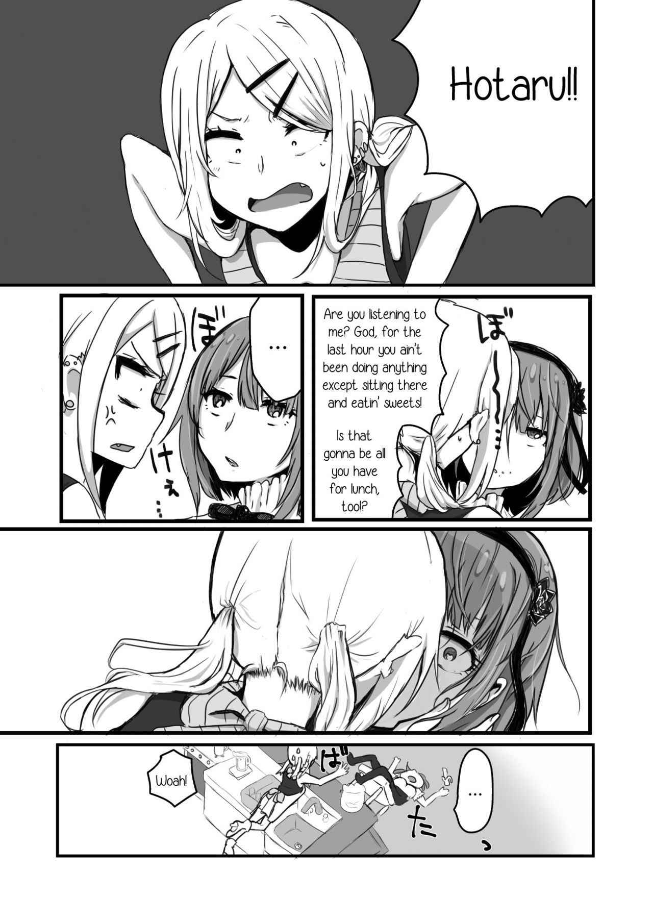 (GirlsLoveFestival17) [Mofumofurahi (Hitsujimofu)] Yuri, Dagashi. (Dagashi Kashi) [English] [Sexy Akiba Detectives]