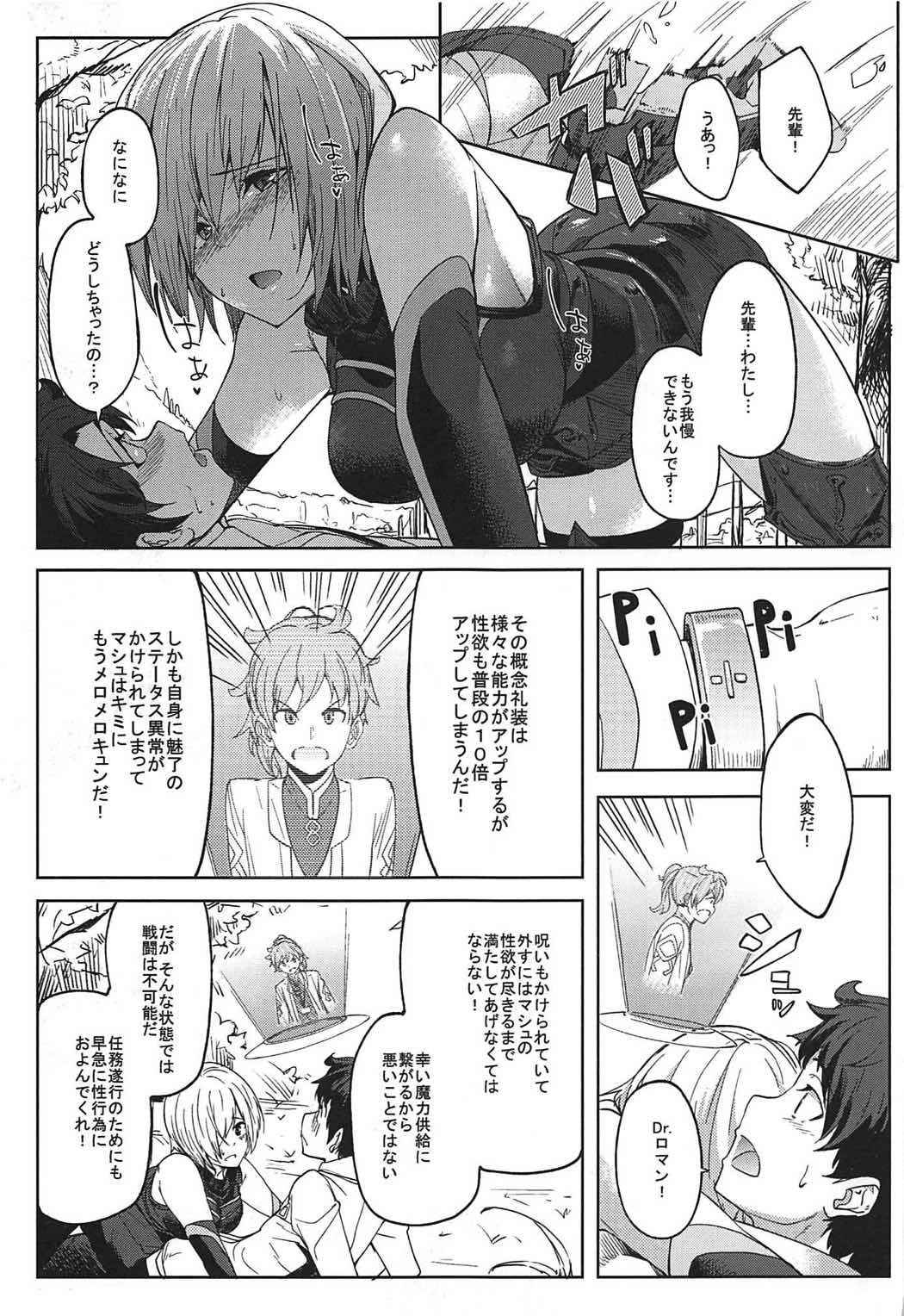 (COMIC1☆11) [Seniman Kartun (Kosuke Haruhito)] Mash to Ecchi Shimashu (Fate/Grand Order)