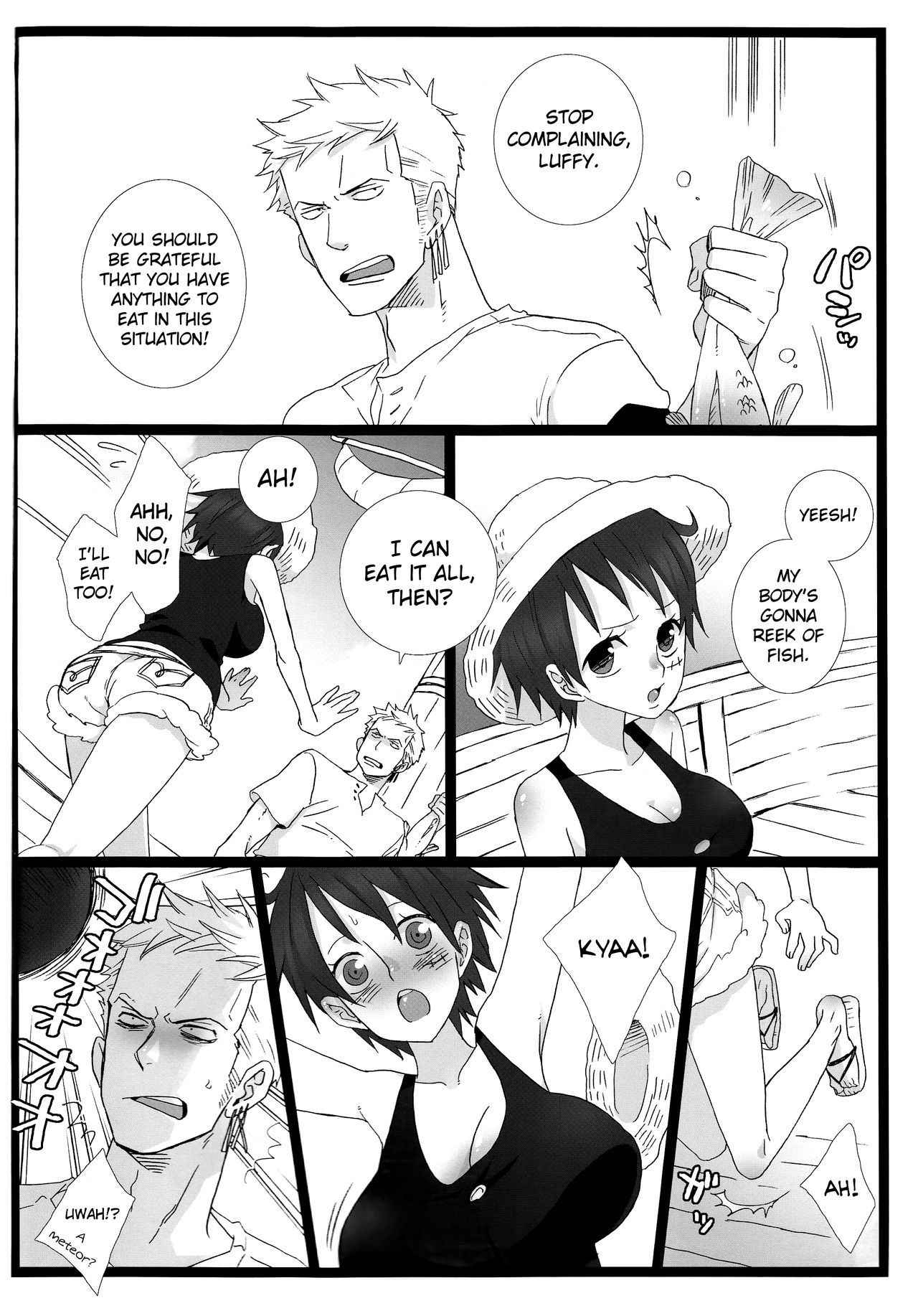 [Johnny Iron Pipe (Inugami Johnny)] Caesar Salad Ontama Nose (One Piece) [English] [biribiri]