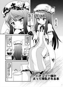 [Gesugao no Heya (Kukuru)] Patchouli-sama ga Futotte Sakunyuu Sareru Hon (Touhou Project) [Digital]