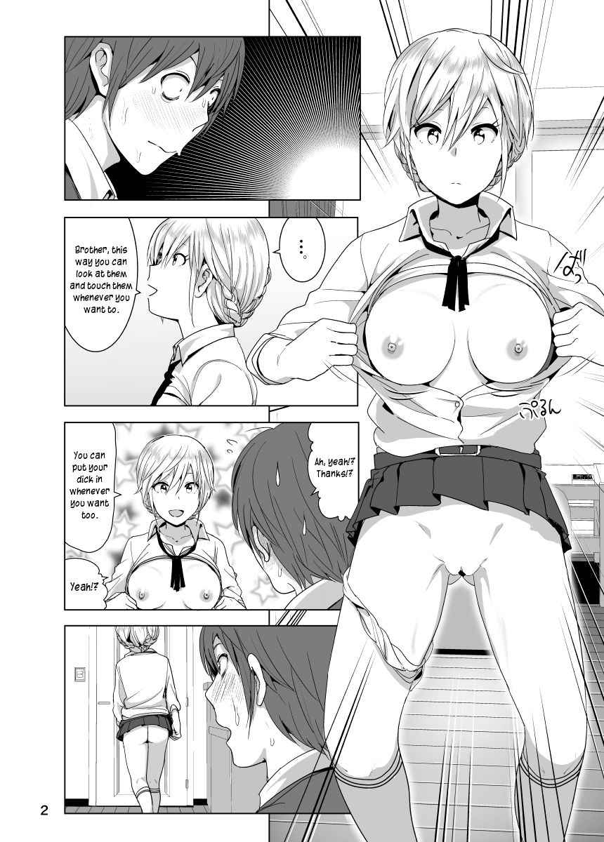 [Supe (Nakani)] Imouto no Oppai ga Marudashi Datta Hanashi 2 [English] [Digital]