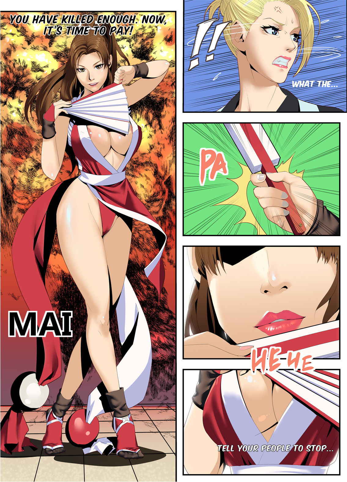 The Lust of Mai Shiranui(ENG) (No scat version)