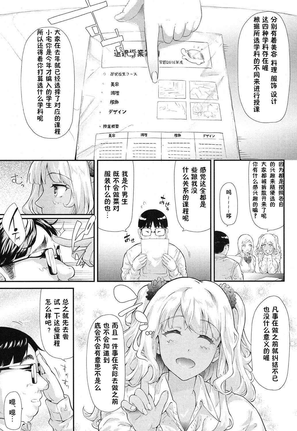 [Shiki Takuto] Gyaru to Tomodachi Hajimemashita - Become Friends with Gal Ch. 2 (COMIC Mugen Tensei 2016-12) [Chinese] [鬼畜王汉化组]