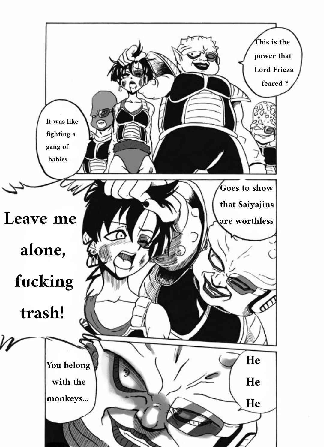 The Nightmare of Fasha (Dragon Ball Z) [English] [Rewrite]