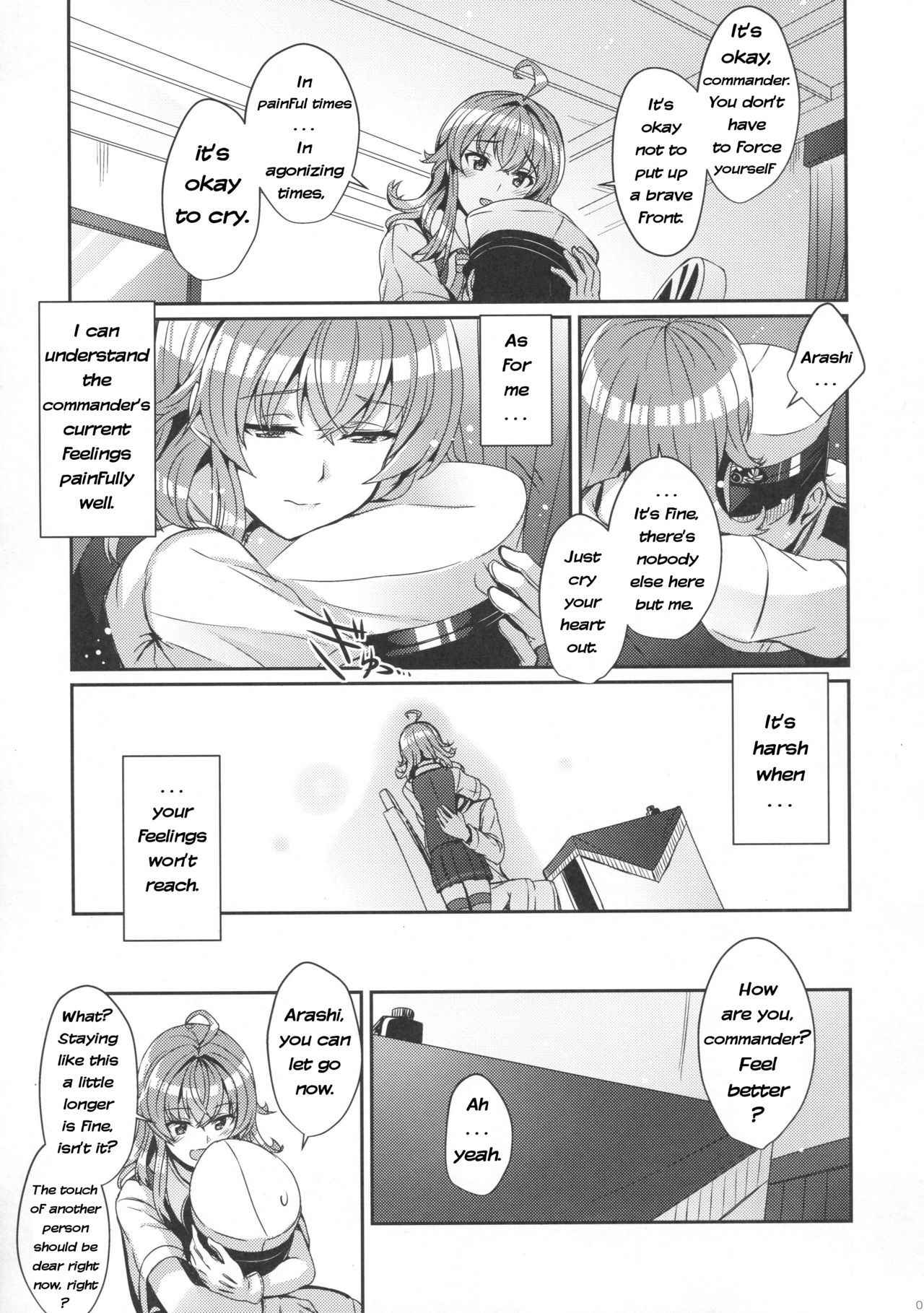 (Houraigekisen! Yo-i! 29Senme!) [L5EX (Kamelie)] Arashi no Himeta Koigokoro | Arashi's Hidden Love (Kantai Collection -KanColle-) [English]