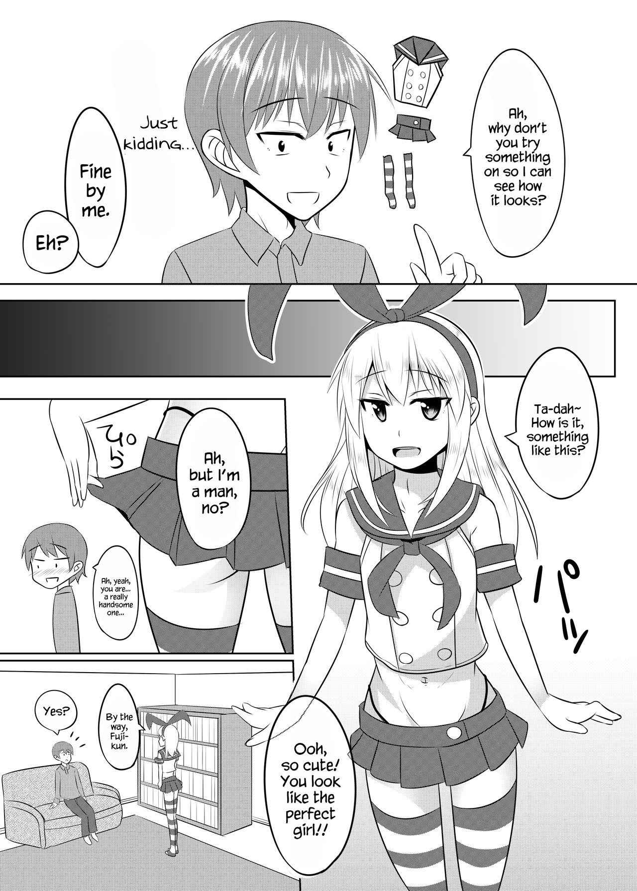 [High Fly Flow (Kanimaru)] Seiyoku no Sugoi Otokonoko to Tsukiau Koto ni Natta Kekka w (Kantai Collection -KanColle-) [English] {Hennojin} [Digital]