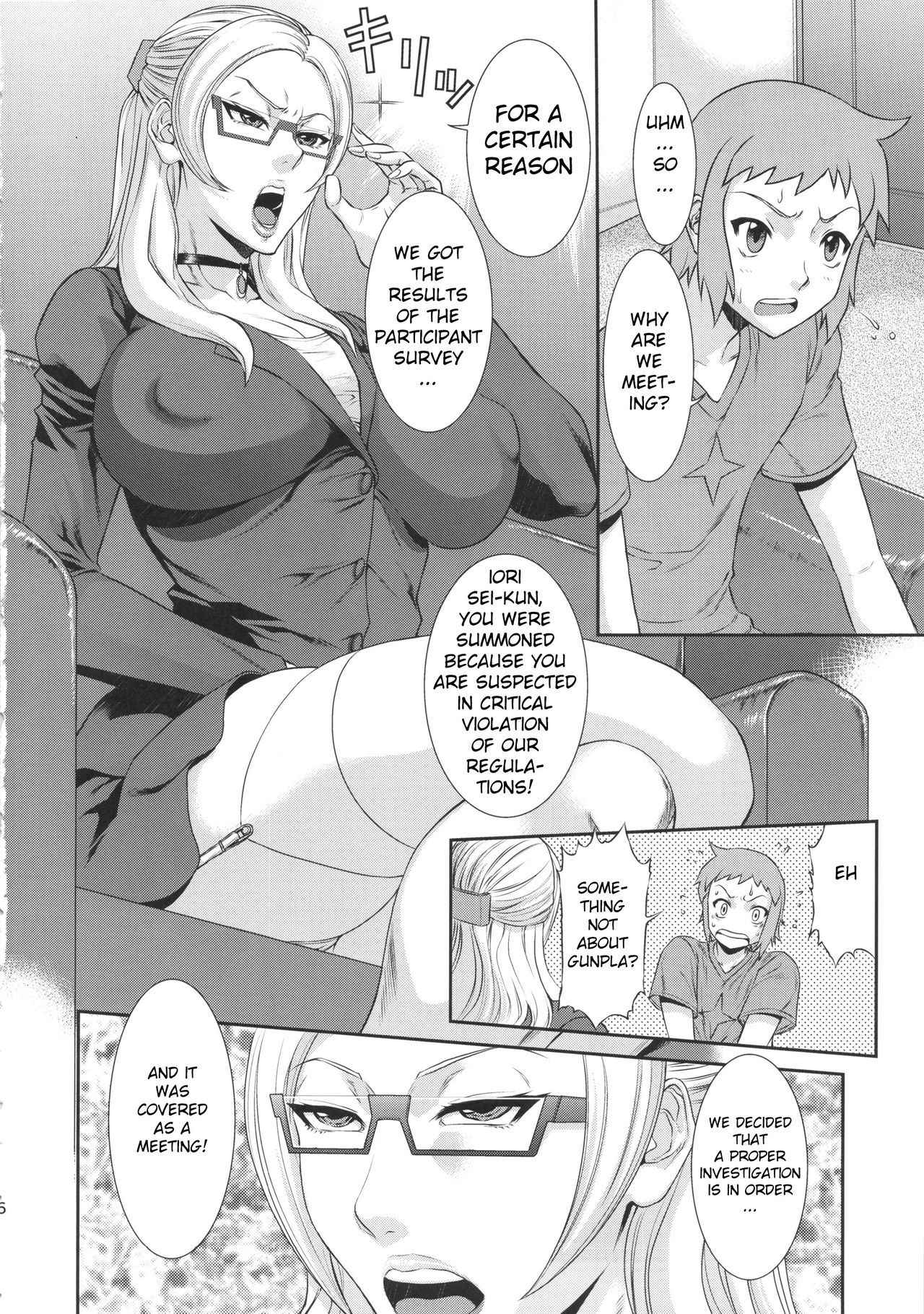 (COMIC1☆8) [Ozashiki (Sunagawa Tara)] Ore Senyou Hisho｜My Personal Secretary (Gundam Build Fighters) [English] [Mongolfier]