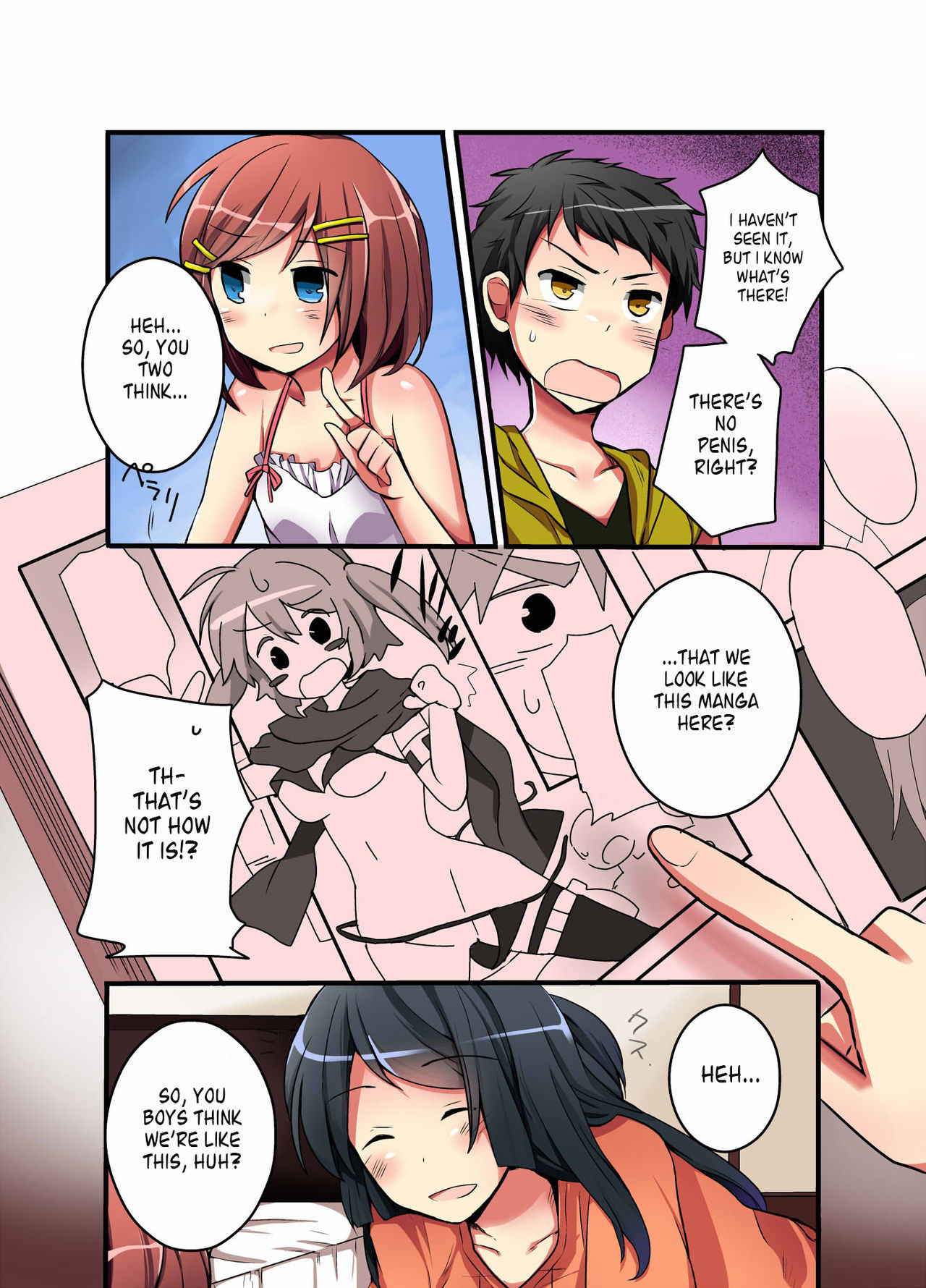 [Shinenkan] Joutaihenka Manga vol. 2 ~Onnanoko no Asoko wa dou natterun no? Hen~ | Transformation Comics vol. 2 ~What's the Deal with Girl's Privates?~ [English]