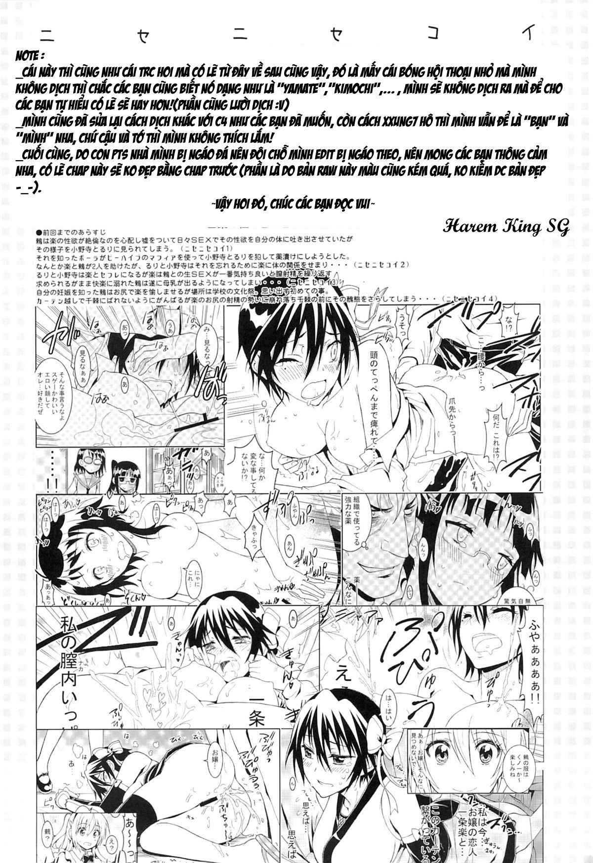 (C87) [Project Harakiri (Kaishaku)] Nisenisekoi 5 (Nisekoi) [Vietnamese Tiếng Việt] [Harem King SG]