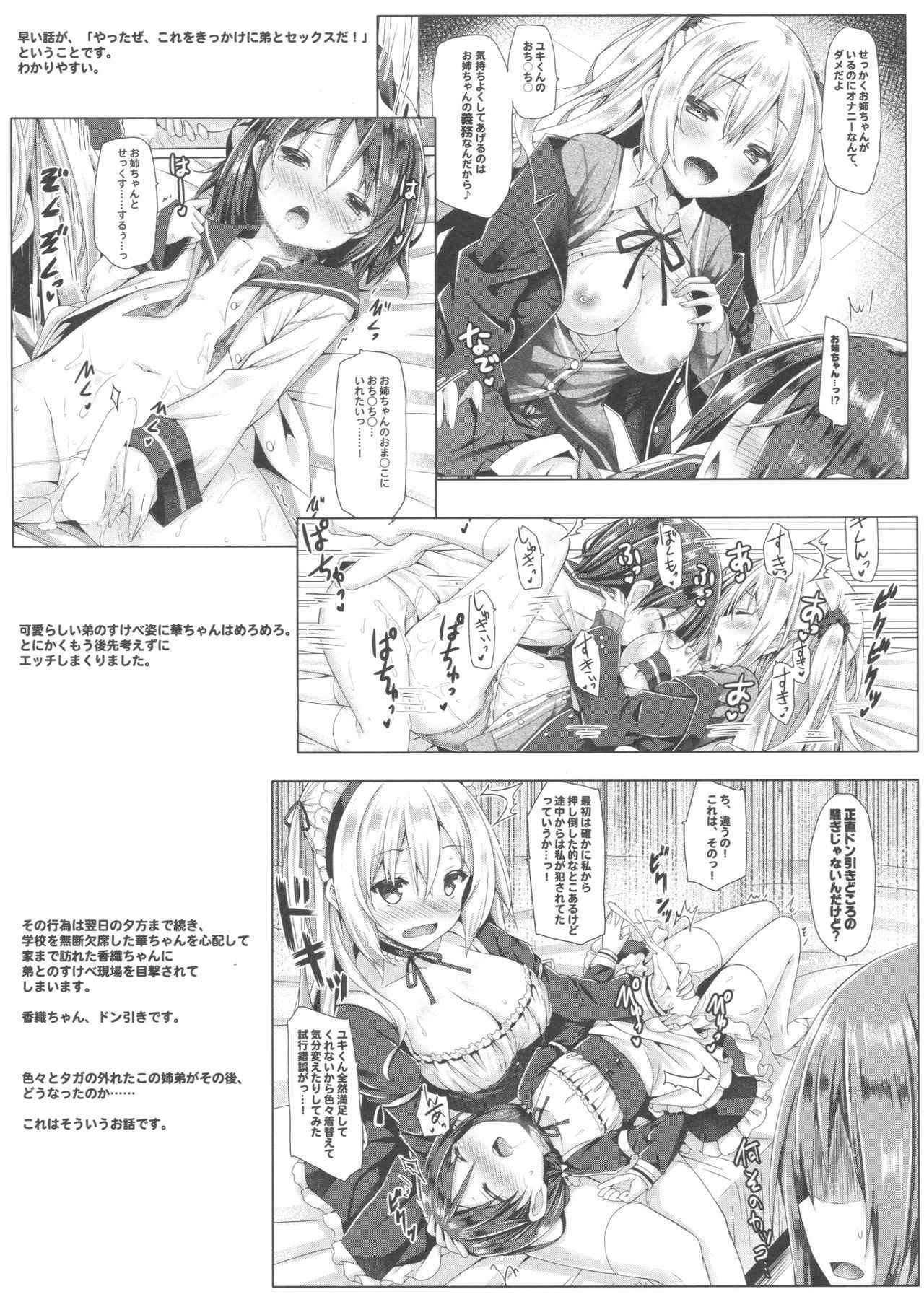 (COMIC1☆11) [Botugo (RYO)] Zoku. Onee-chan ga Otouto no xxx na Osewa o Suru no wa Gimu nandesu.