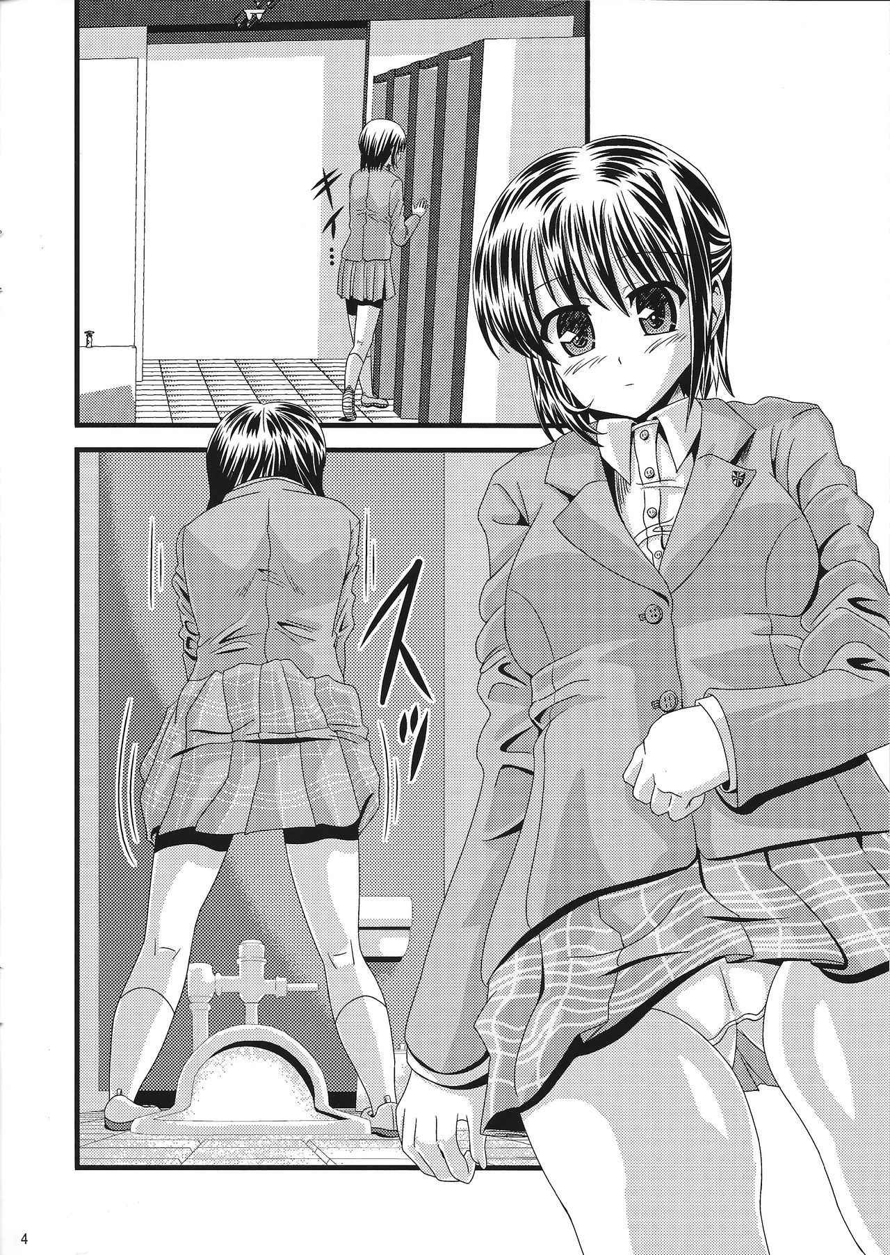 (C91) [Ajinori (Satou Kimiatsu)] Bouyoumei Joshi-kou Toilet Tousatsu ~Sei￮mi￮ko Gakuen Joshi Seifuku-fuu Sukuuru-hen~