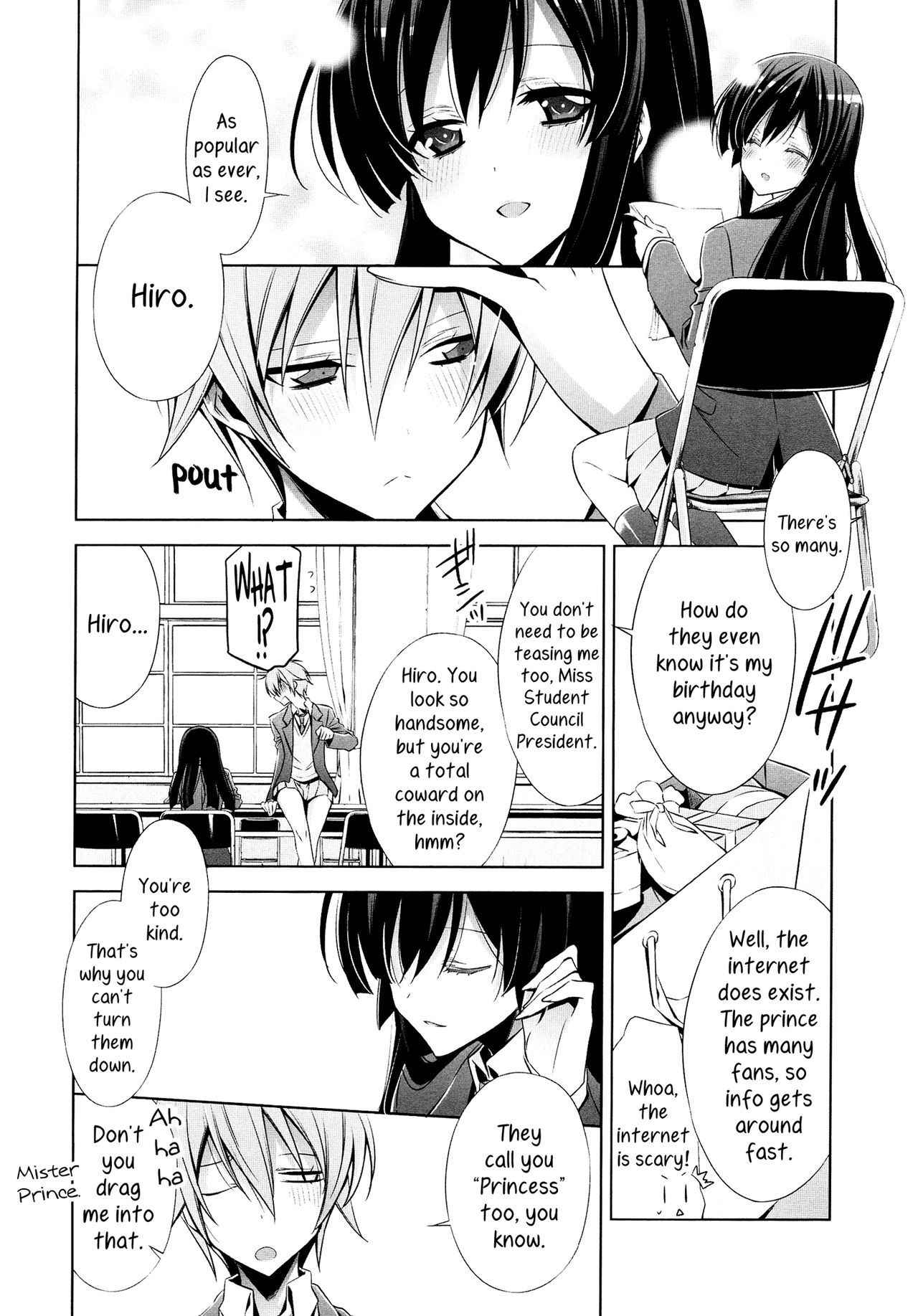 [Takano Saku] Osananajimi no Kimi - Zenpen | You, My Childhood Friend - Part 1 (Kanojo to Watashi no Himitsu no Koi) [English] [Yuri-ism]