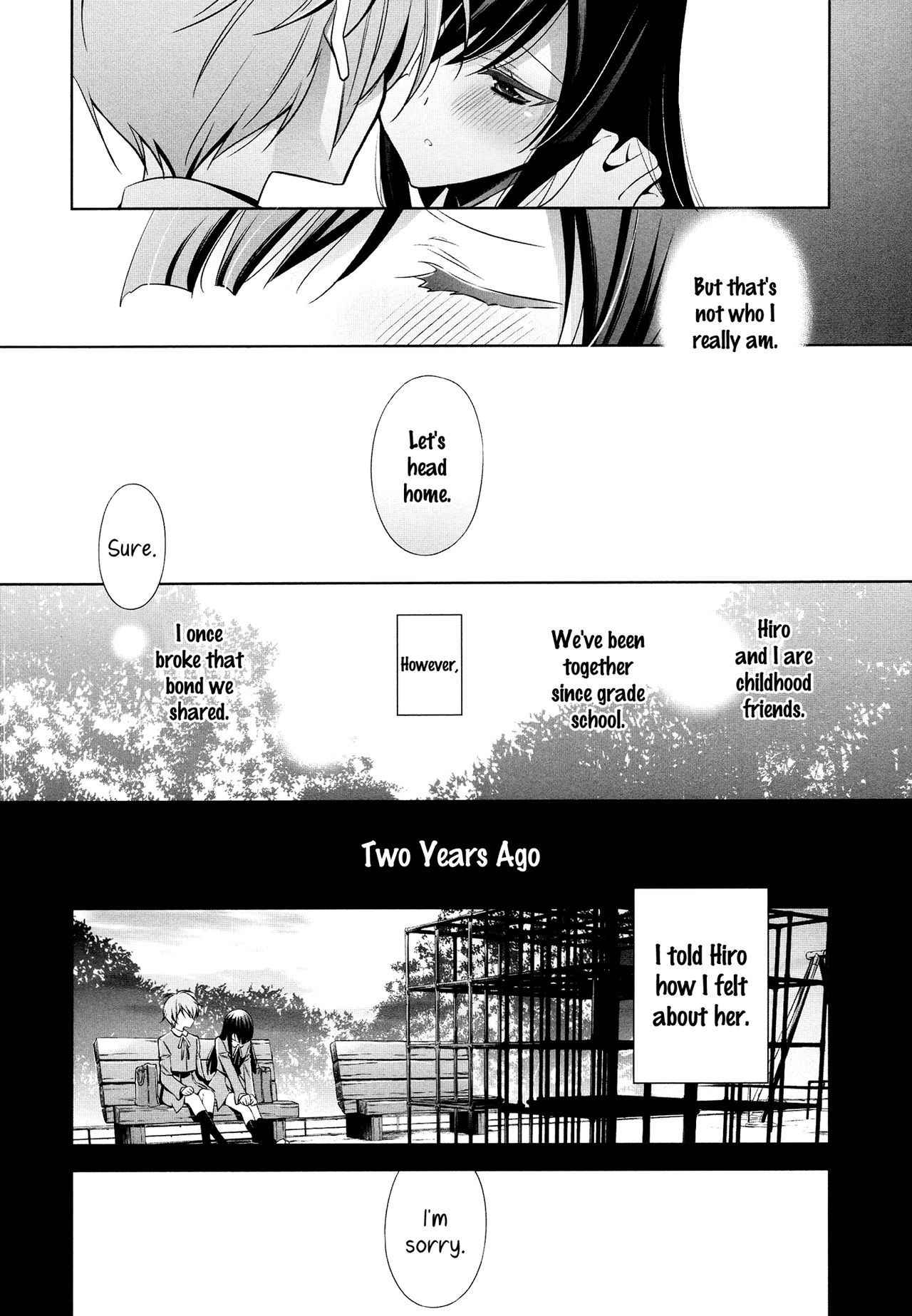 [Takano Saku] Osananajimi no Kimi - Zenpen | You, My Childhood Friend - Part 1 (Kanojo to Watashi no Himitsu no Koi) [English] [Yuri-ism]