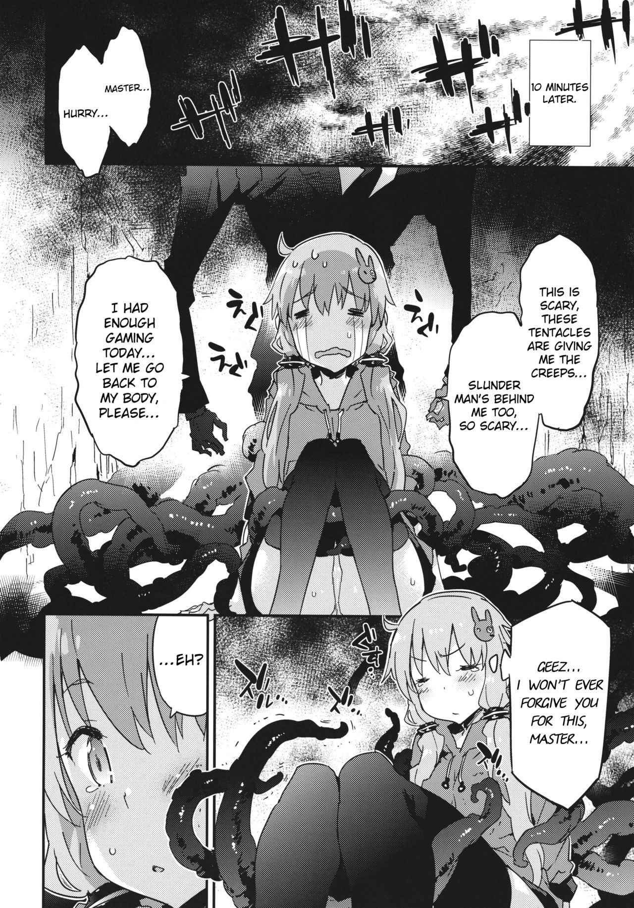 (COMIC1☆10) [Dr.VERMILION (Petenshi)] Horror Game Jikkyou Nante Mou Korigori desu (VOCALOID) [English] {Hennojin}