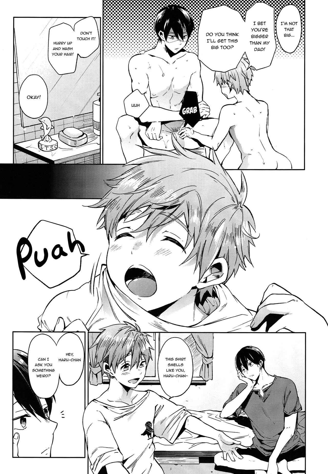 (C86) [American ☆ Rock (Kotarou)] HM♥mix (Free!) [English] {Shotachan} [Incomplete]