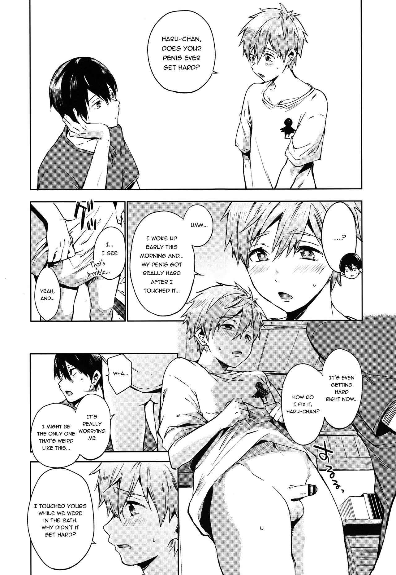 (C86) [American ☆ Rock (Kotarou)] HM♥mix (Free!) [English] {Shotachan} [Incomplete]