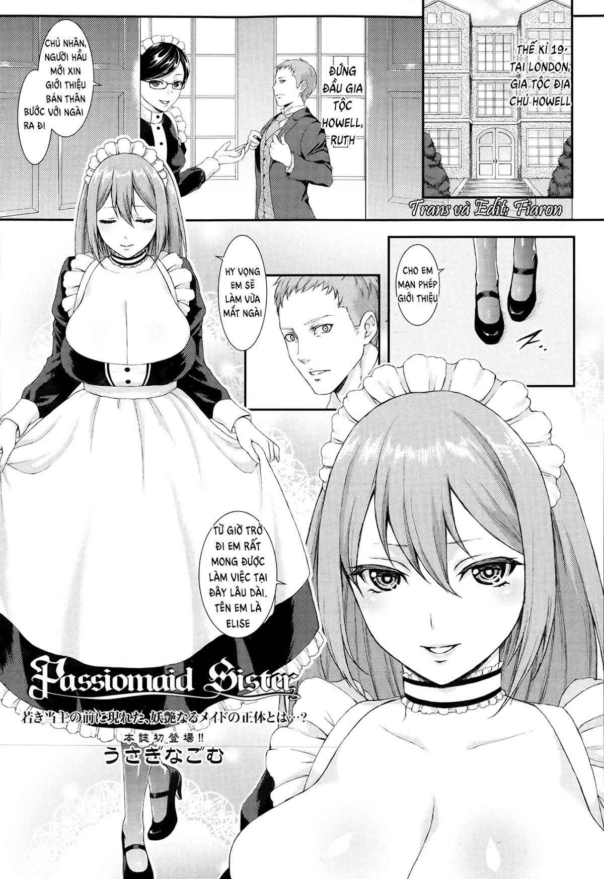 [Usagi Nagomu] Passiomaid Sister (COMIC Tenma 2013-06) [Vietnamese Tiếng Việt] [Fiaron]