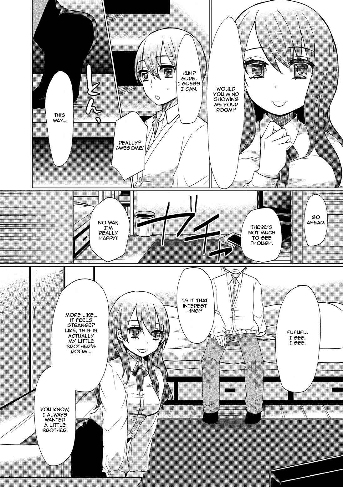 [Sakai Ringo] Atarashii Onee-chan | A New Older Sister (Hajirai Otokonoko) [English] [Zero Translations] [Decensored] [Digital]