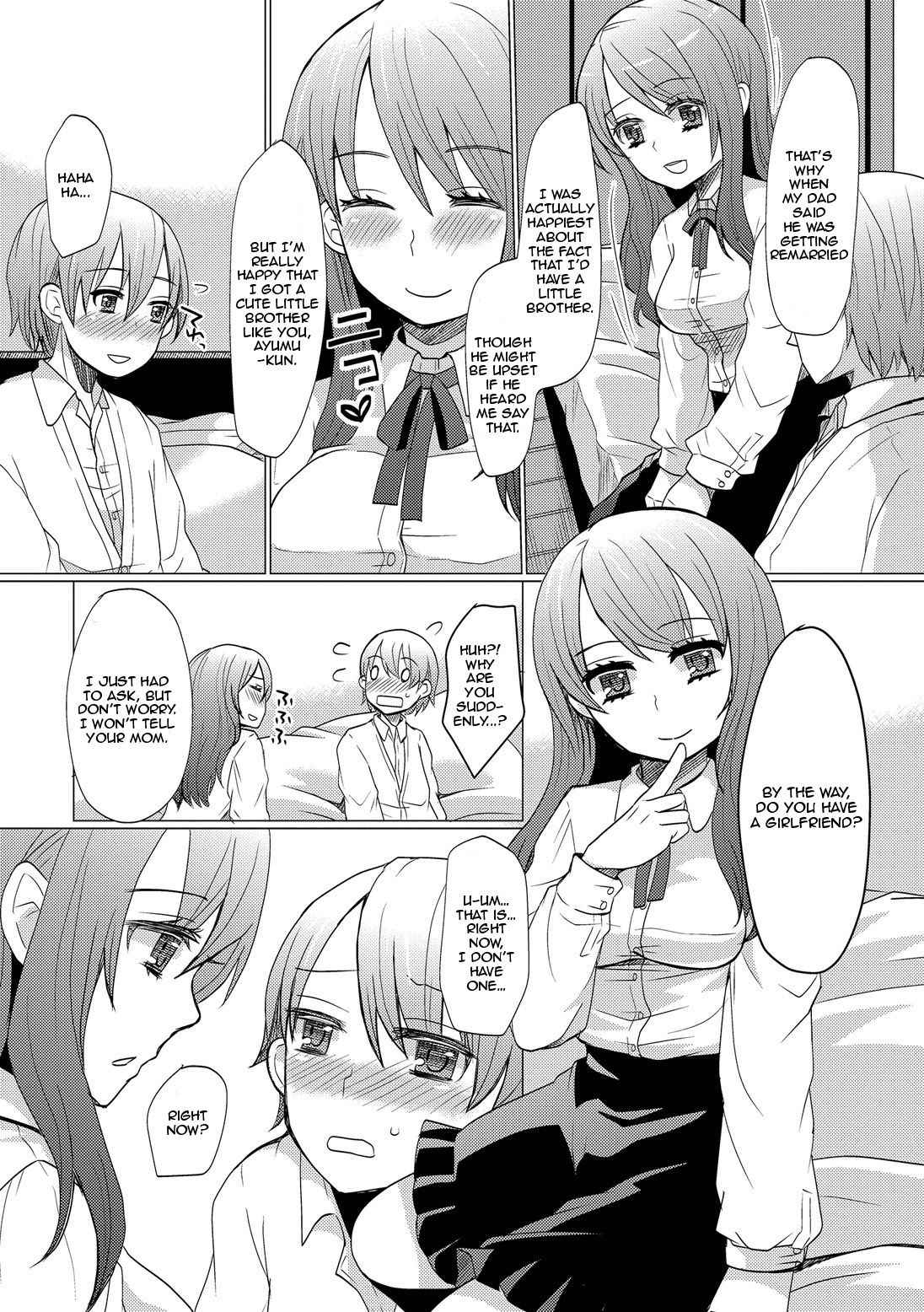 [Sakai Ringo] Atarashii Onee-chan | A New Older Sister (Hajirai Otokonoko) [English] [Zero Translations] [Decensored] [Digital]