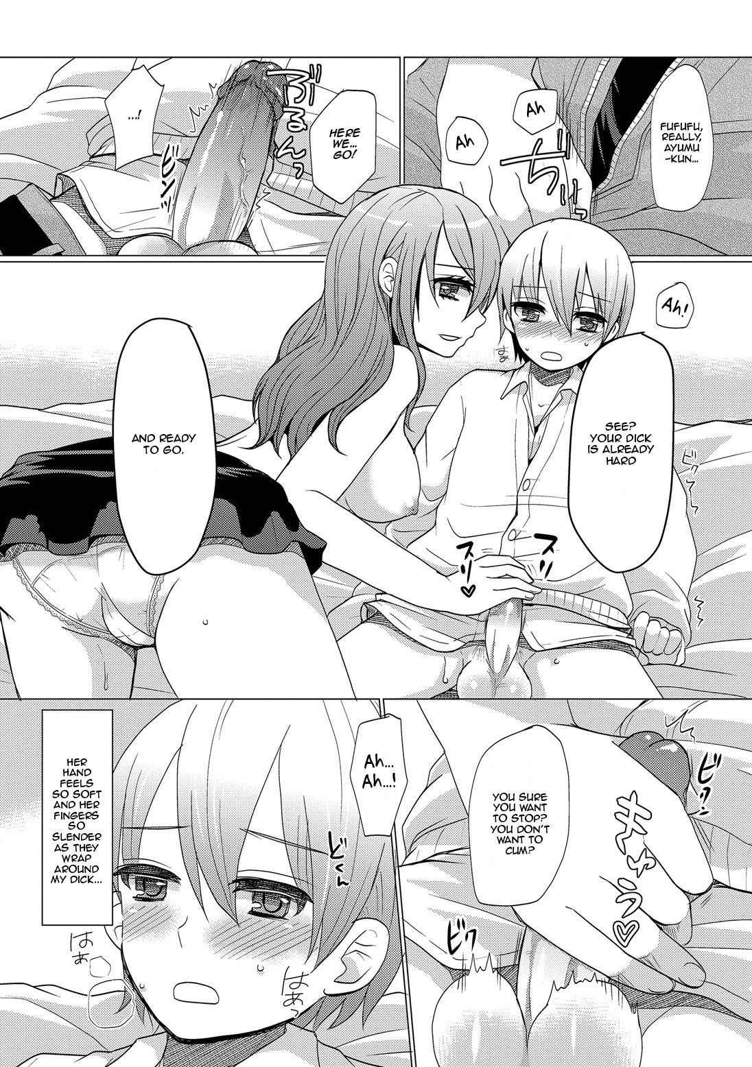 [Sakai Ringo] Atarashii Onee-chan | A New Older Sister (Hajirai Otokonoko) [English] [Zero Translations] [Decensored] [Digital]