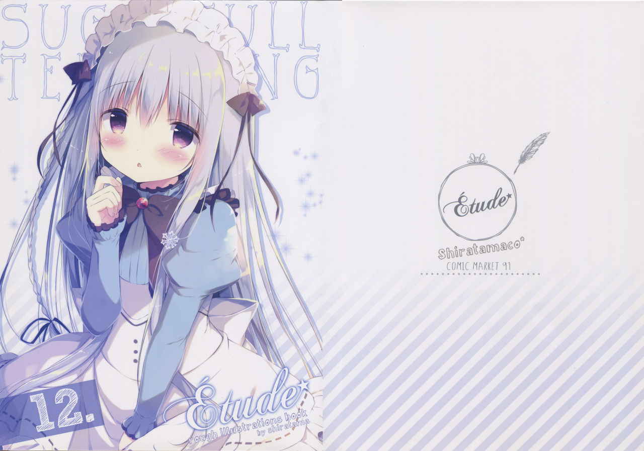 [Shiratamaco (Shiratama)] Etude vol.12 Rough Illustration Book