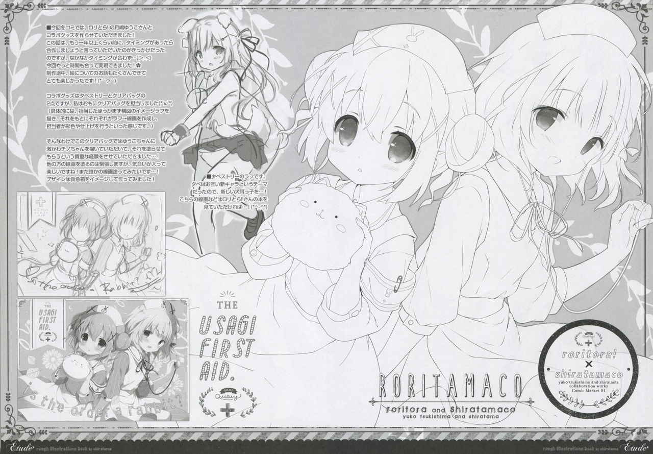 [Shiratamaco (Shiratama)] Etude vol.12 Rough Illustration Book