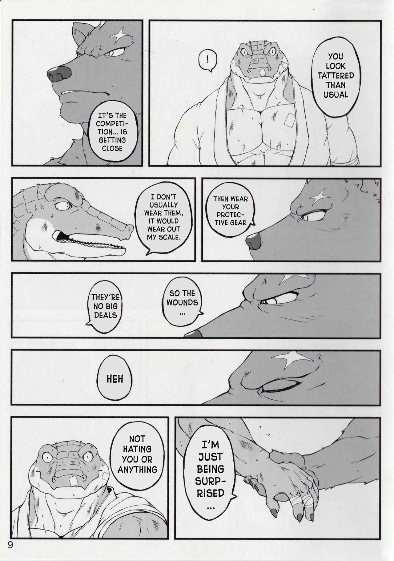 (Kemoket 6) [Nikumaki-Bacon] Dreaming Crocodile [English] [N]