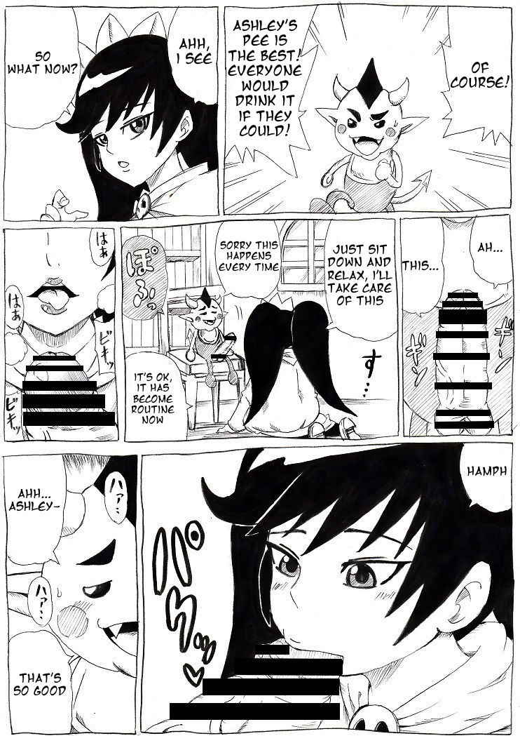 [Ninnindo (Tonsuke)] Magical Girl and Hentai Familiar (Warioware) [English] [h-manga.moe]