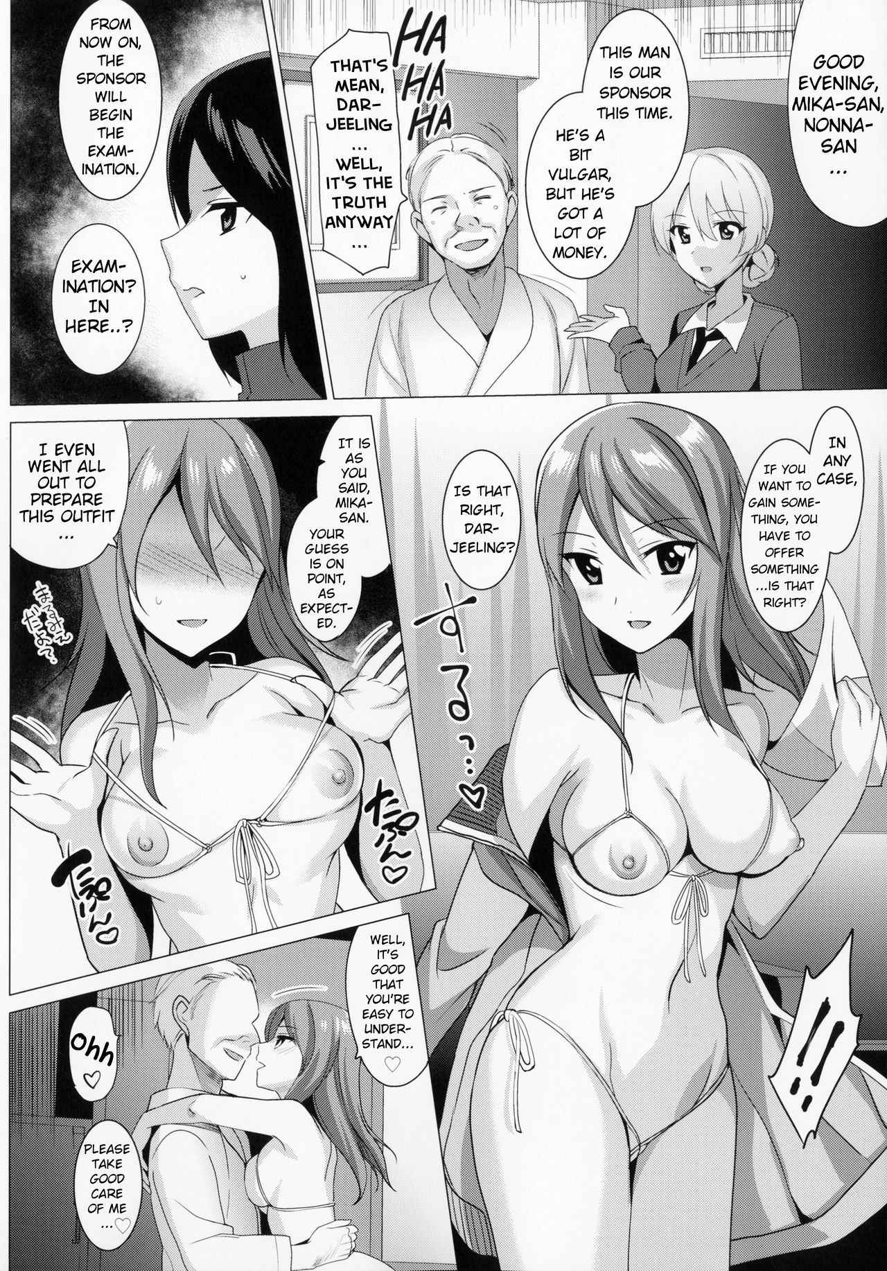 (C90) [abgrund (Saikawa Yusa)] Mika VS Nonna no Sponsor War! (Girls und Panzer) [English] [GSpot]