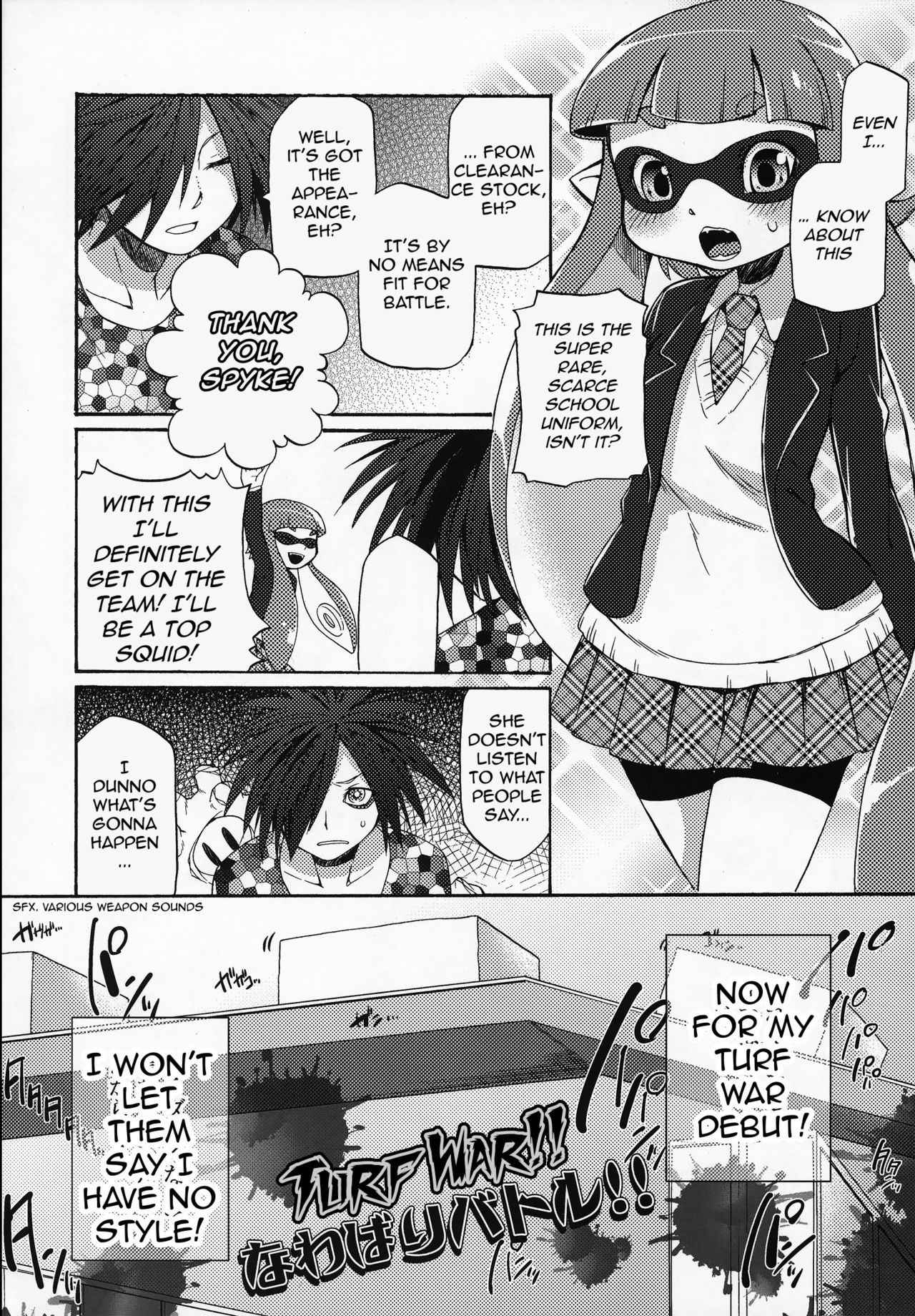 (C88) [Dogear (Inumimi Moeta)] Kimi Iro Ni Somare Sekai | The World Dyed In Your Colors (Splatoon) [English] [TL Anon]