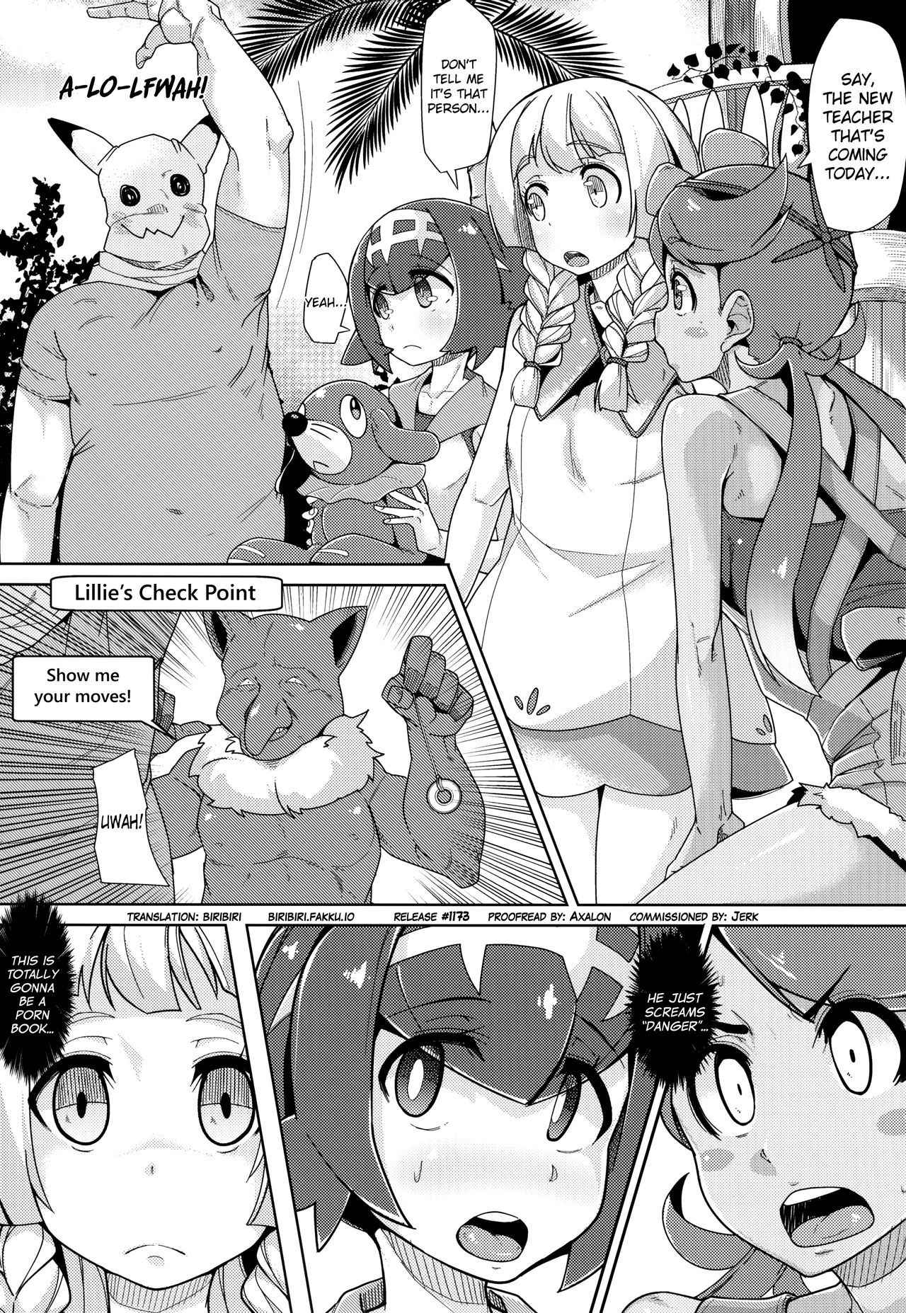 (C91) [Batten Kariba (mmm)] AloTra! (Pokémon Sun and Moon) [English] [biribiri]