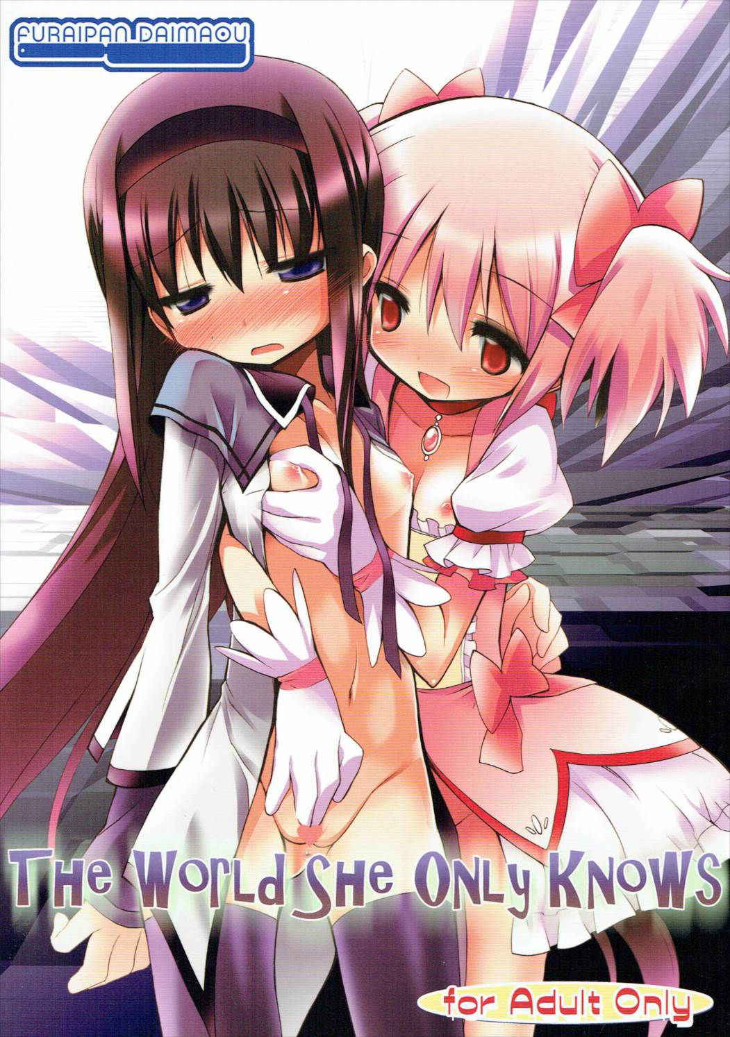 (C80) [Furaipan Daimaou (Chouchin Ankou)] THE WORLD SHE ONLY KNOWS (Puella Magi Madoka Magica)