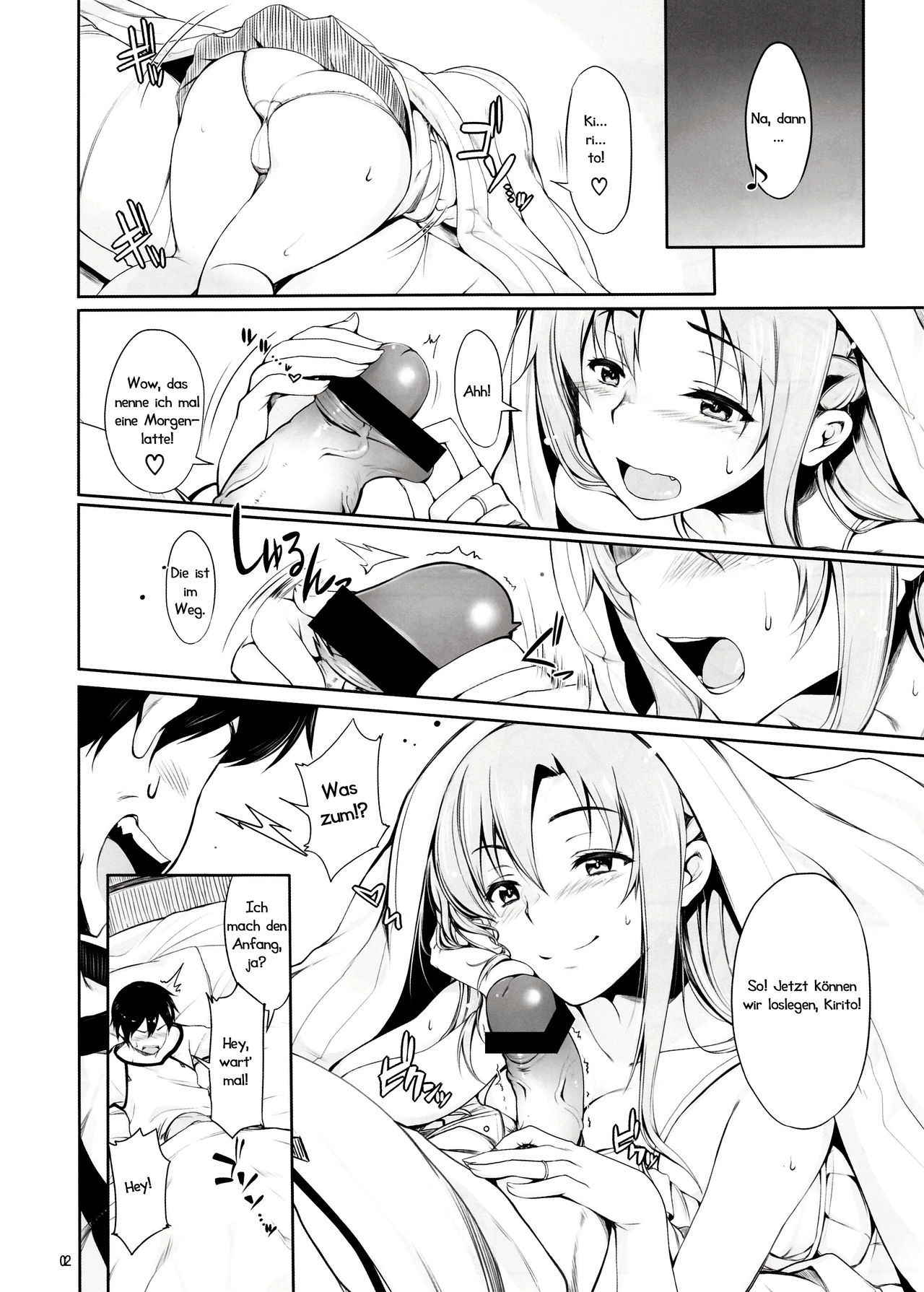 (C83) [AXZ (Warabino Matsuri)] Angel's stroke 69 Asuna Strike! (Sword Art Online) [German] [Haigen]