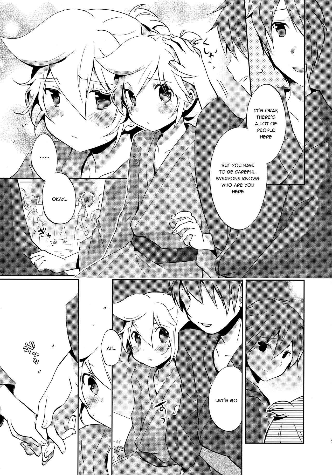 (Shota Scratch 24) [Nerihibari (Usuchi)] Issho ni Yukata Kimaster (VOCALOID) [English] {Shotachan}