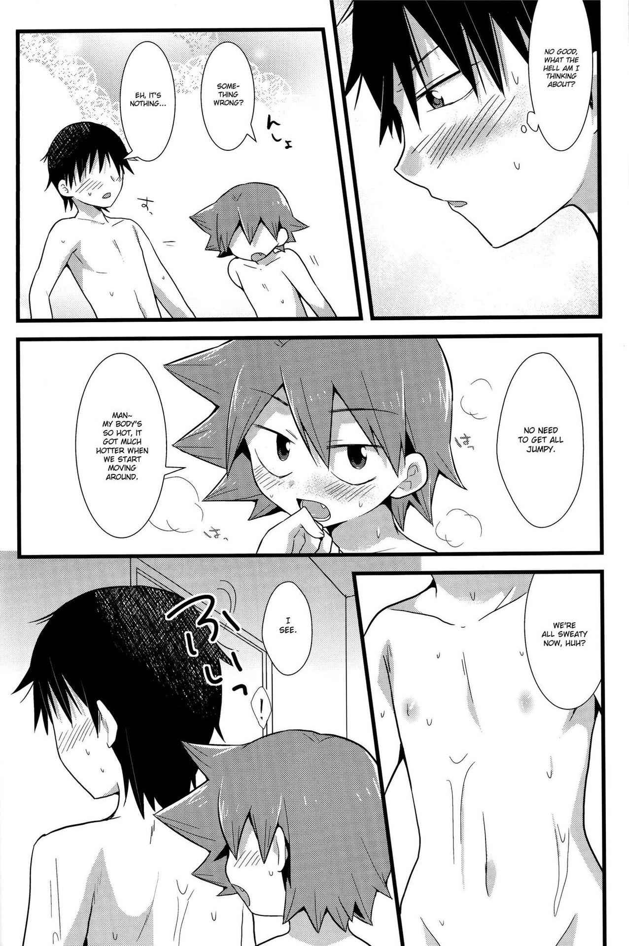 (Zenkai Cadence) [Mitsuya Yoguru (Futaba841)] HOTTEST SWEAT (Yowamushi Pedal) [English] {Hennojin}