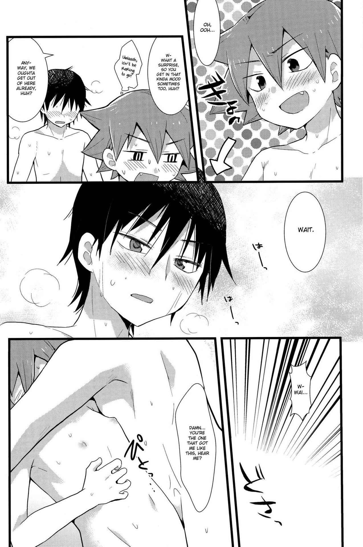 (Zenkai Cadence) [Mitsuya Yoguru (Futaba841)] HOTTEST SWEAT (Yowamushi Pedal) [English] {Hennojin}