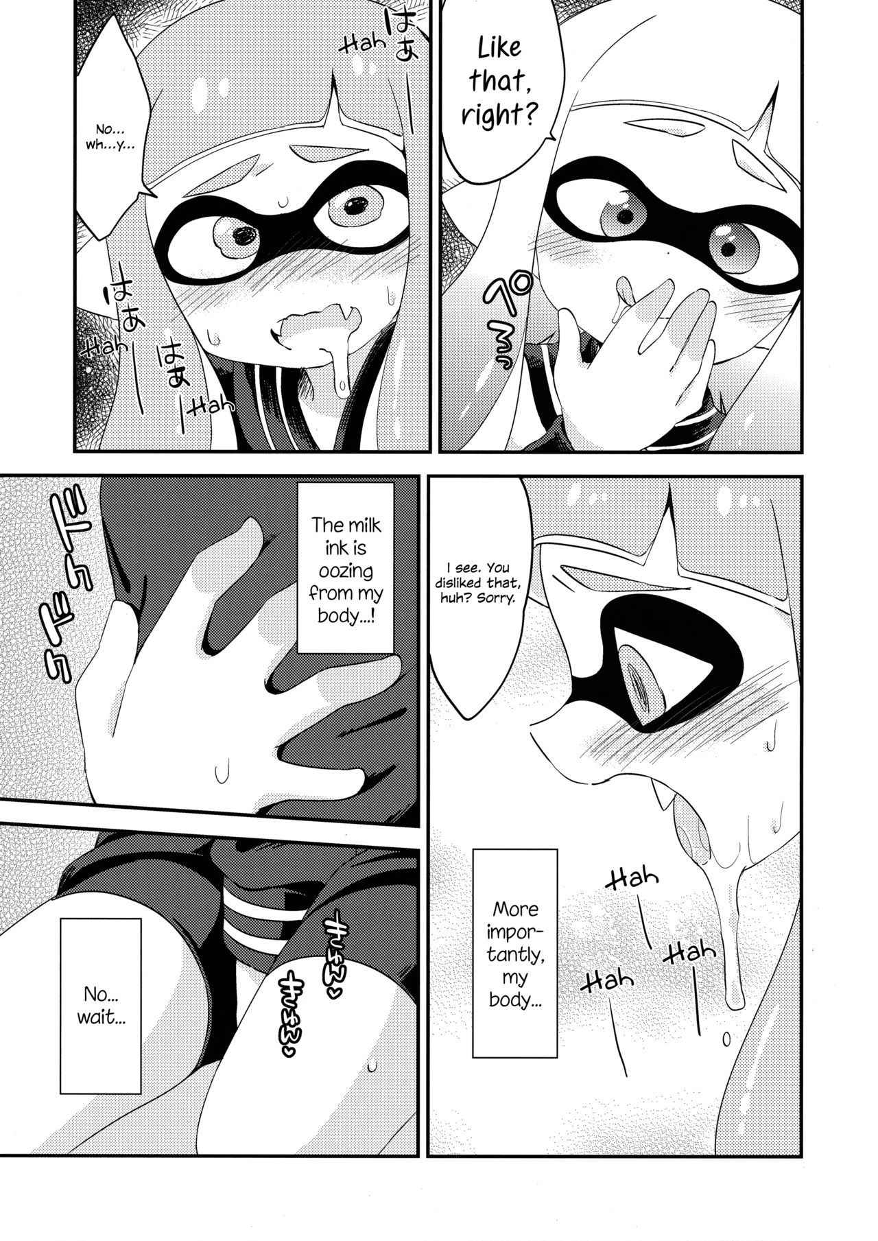 (C89) [Colomonyu (Eromame)] Yuri Ika Gachi♥cchi - Lemon to Milk | Super Lewd Yuri Squids - Lemon and Milk (Splatoon) [English]