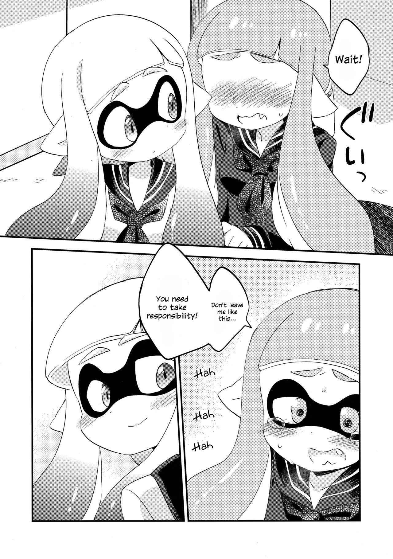 (C89) [Colomonyu (Eromame)] Yuri Ika Gachi♥cchi - Lemon to Milk | Super Lewd Yuri Squids - Lemon and Milk (Splatoon) [English]