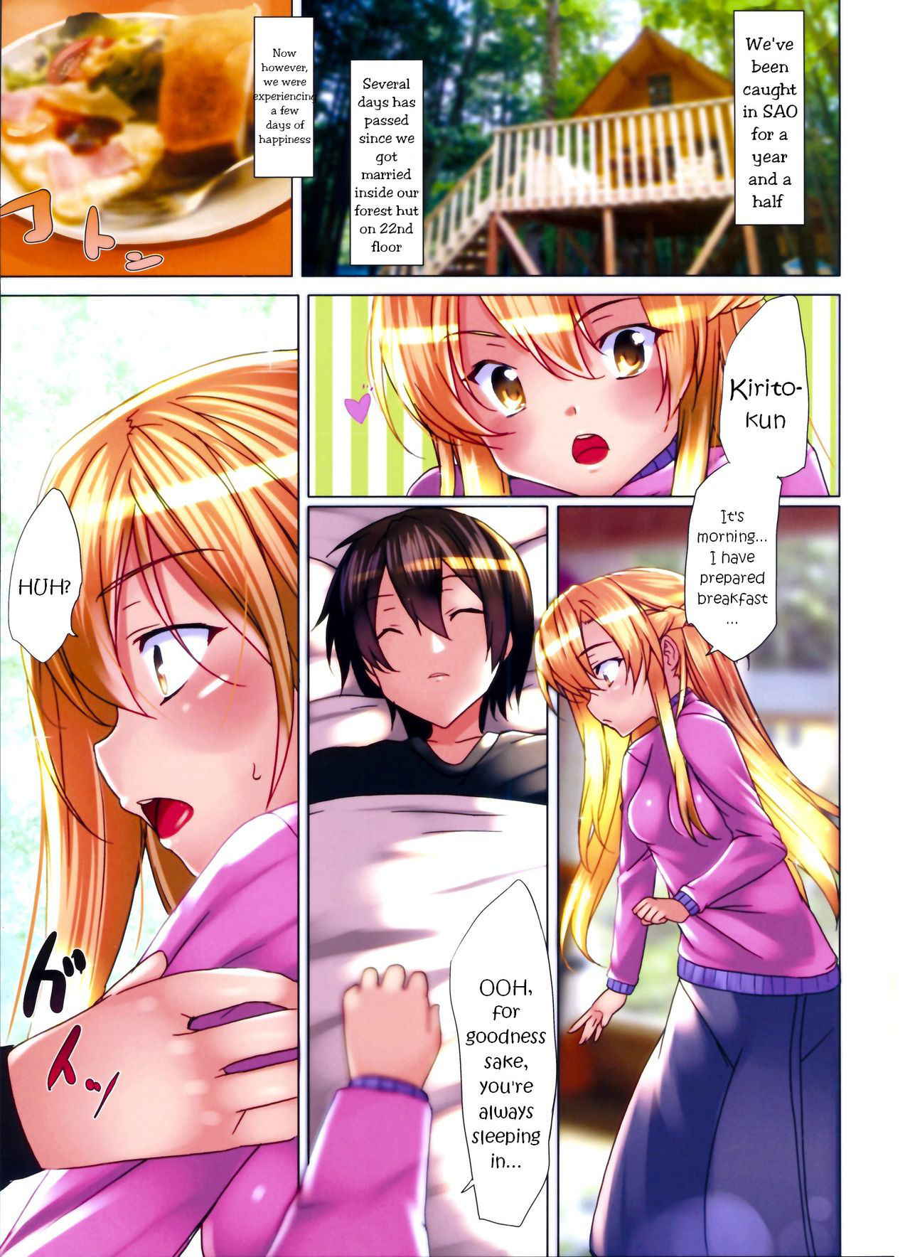 (COMIC1☆6) [Waffle Doumeiken (Tanaka Decilitre)] Kyoukai Senjou no Eden  | The Border's Eden (Sword Art Online) [English] [EHCOVE]